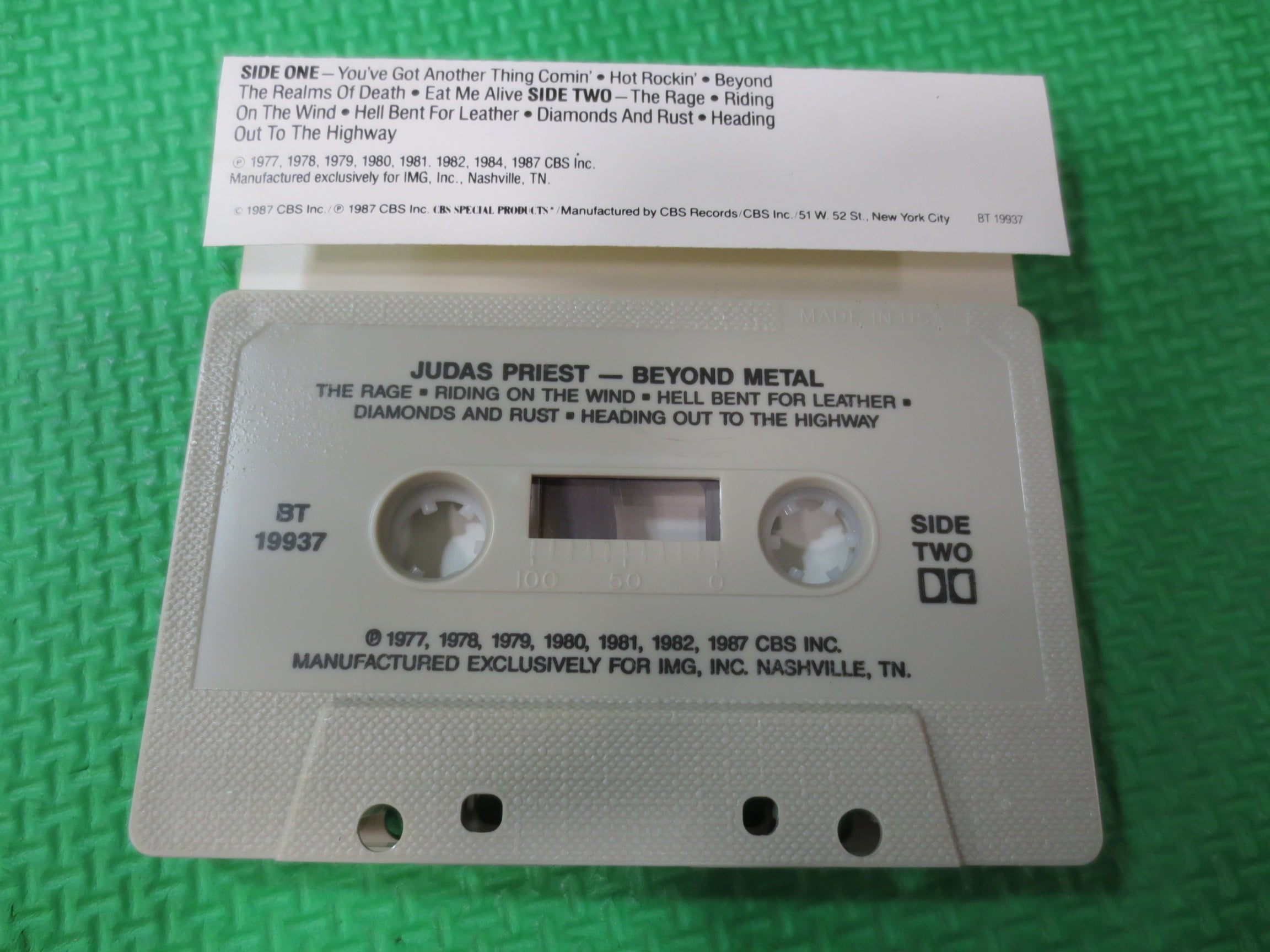 Judas Priest – Beyond Metal (1987) Cassette