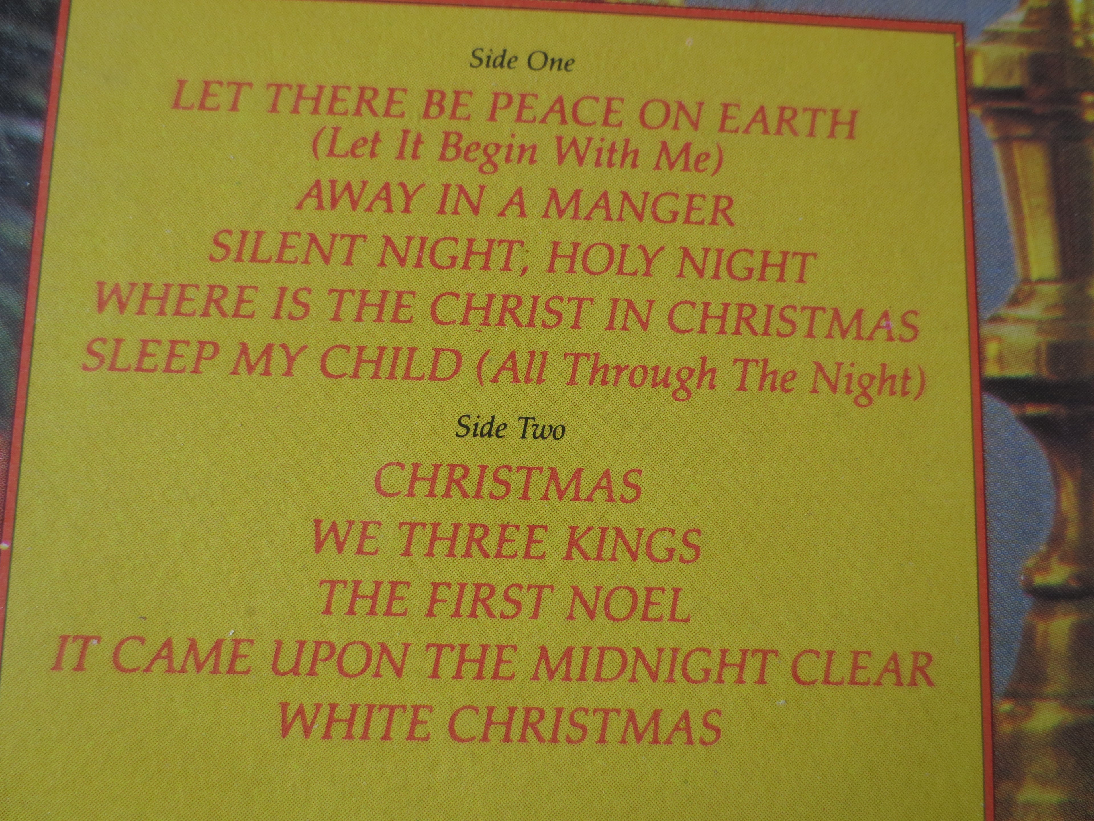 Slim Whitman – Christmas with Slim Whitman (1980) Vinyl LP
