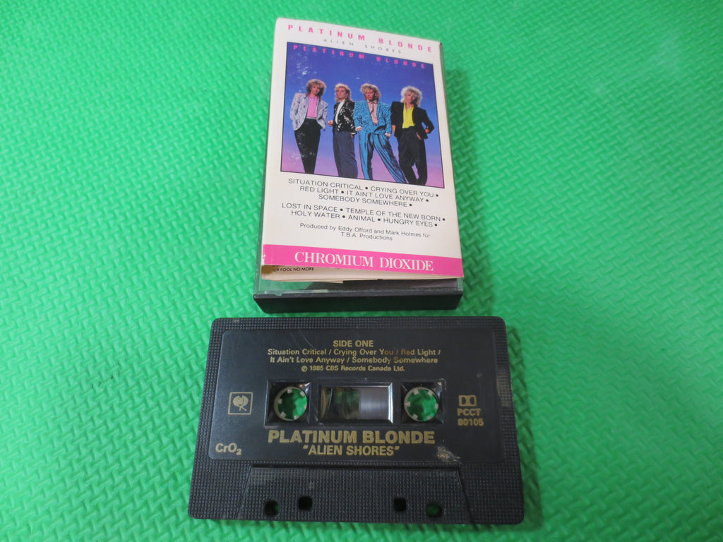 Platinum Blonde – Alien Shores (1985) Cassette