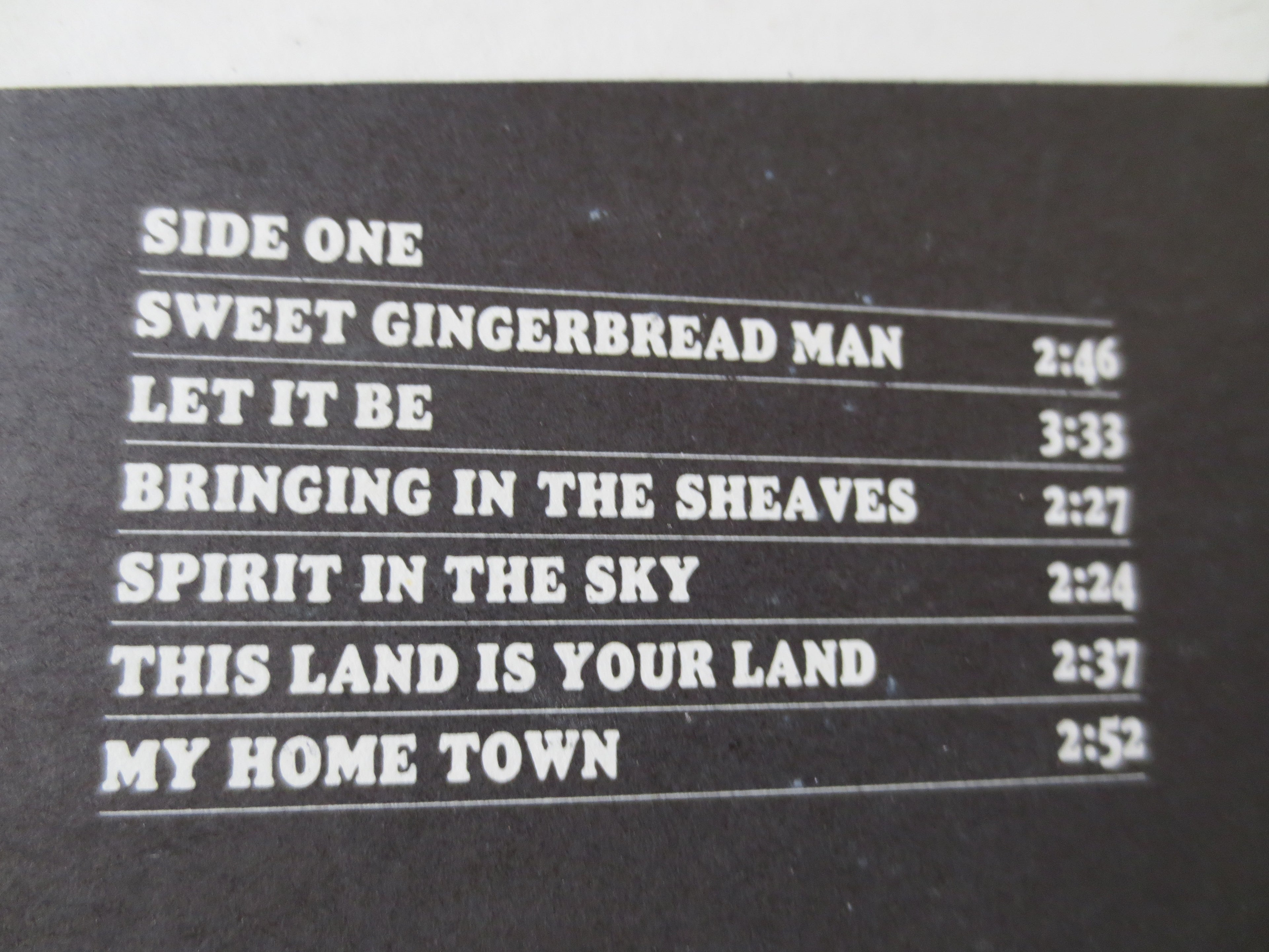 The Mike Curb Congregation – Sweet Gingerbread Man (1970) Vinyl LP