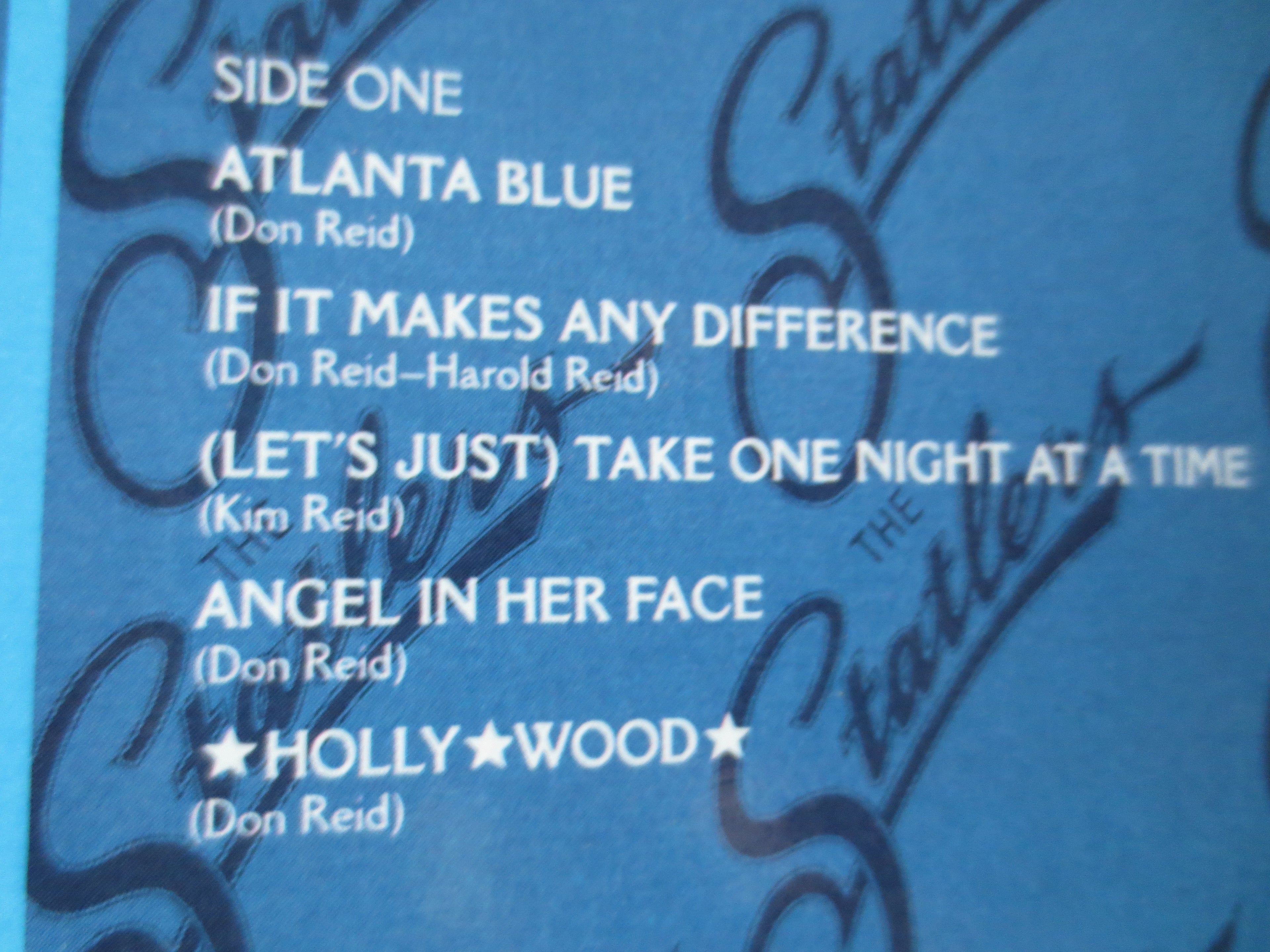 The STATLER BROTHERS, Atlanta Blue, Vintage Album, 1984 Record, Vinyl Lp