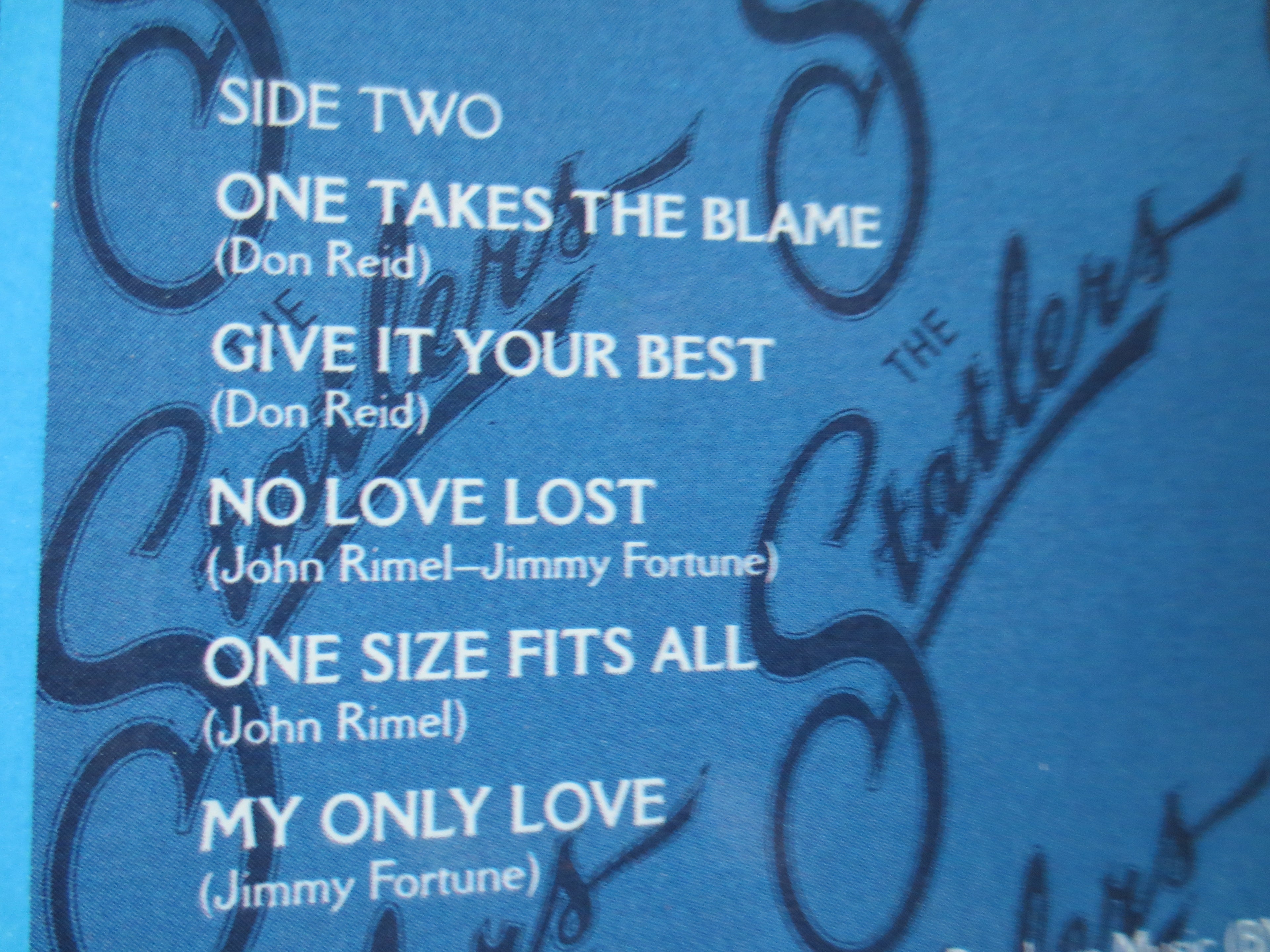 The STATLER BROTHERS, Atlanta Blue, Vintage Album, 1984 Record, Vinyl Lp