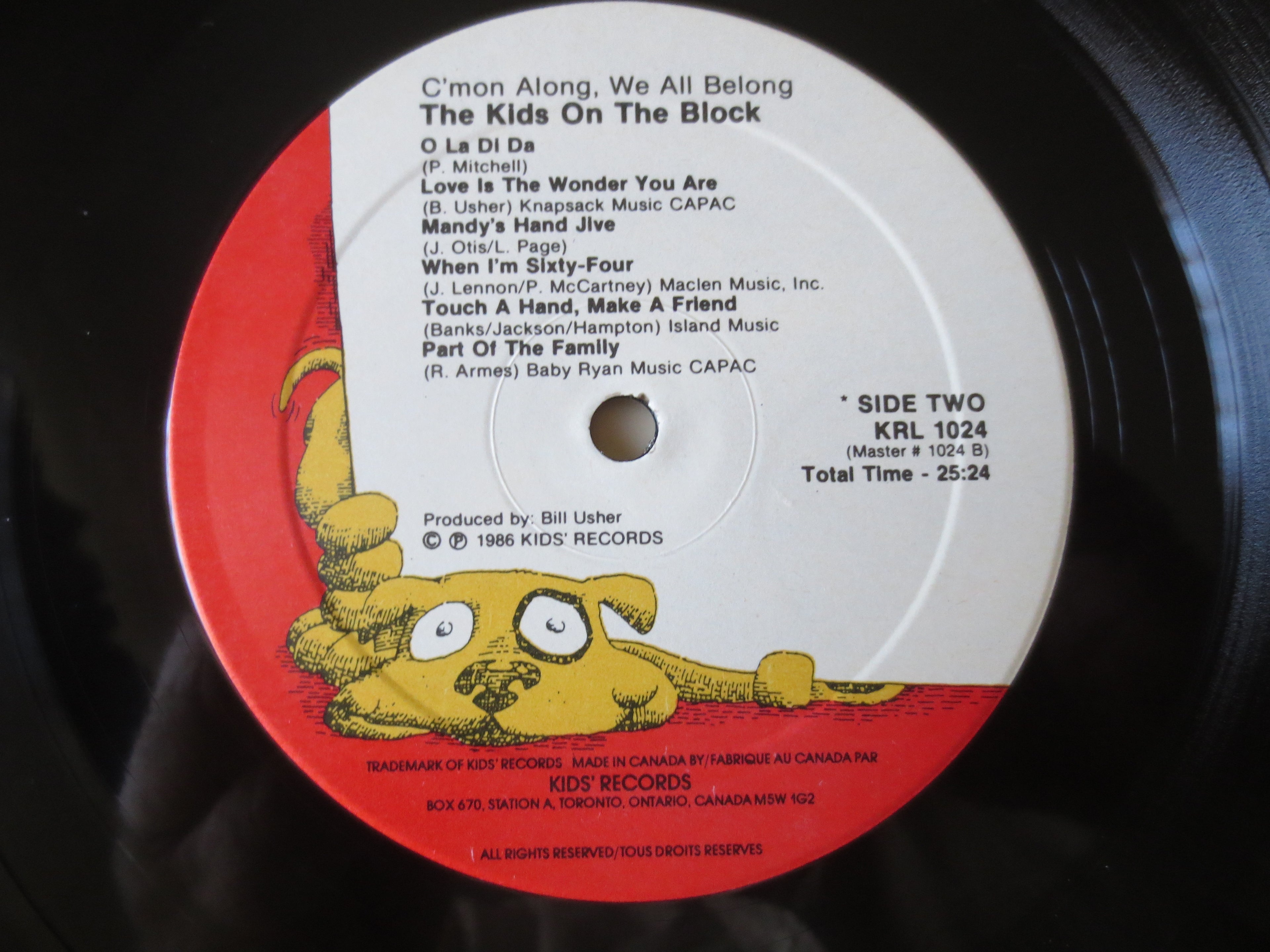 The Kids on the Block – C'mon Along, We All Belong (1986) Vinyl LP
