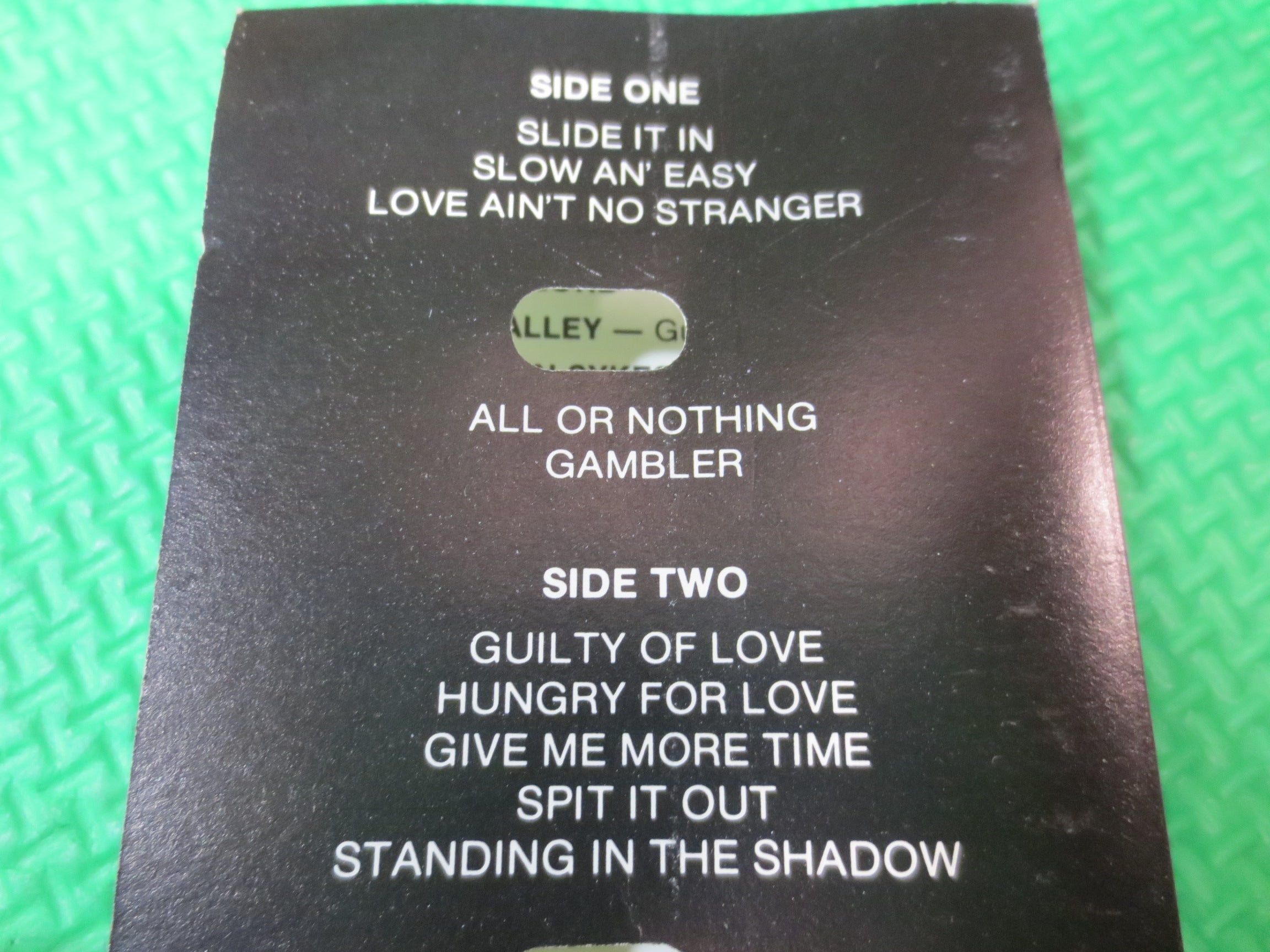 Whitesnake – Slide It In (1984) Cassette