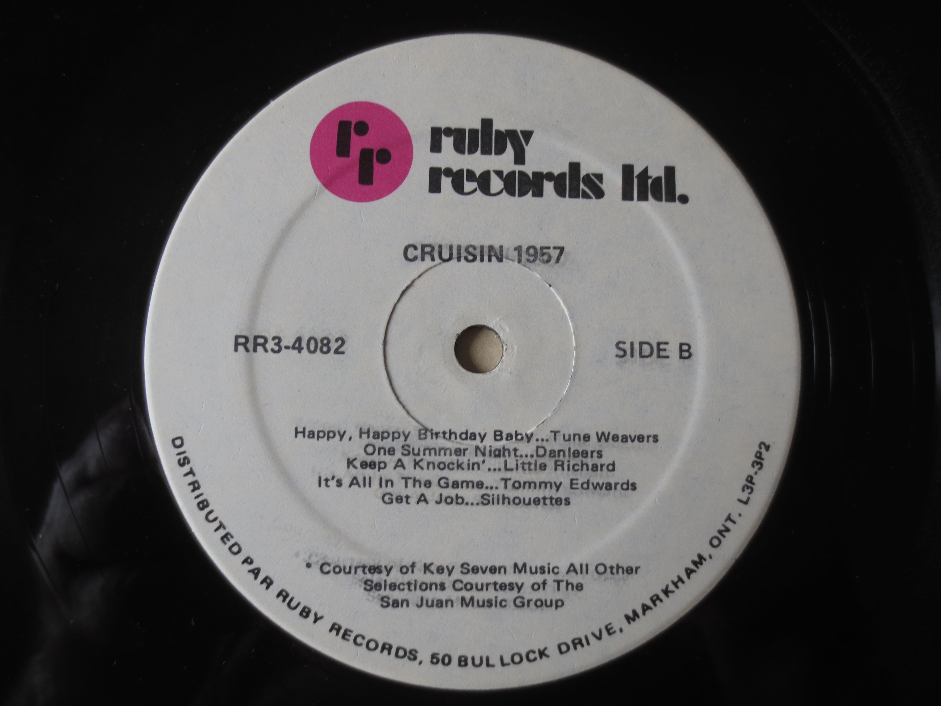 Cruisin' 1957 (1981) Vinyl LP