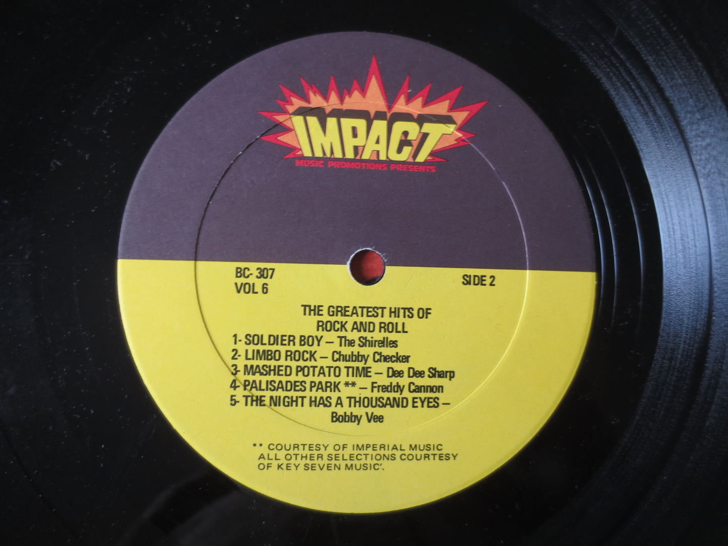ROCK and ROLL, Volume 6, ROCK Records, Bobby Vee Records, Crystals Record, Record Vinyl, lps, Vinyl Record, 1982 Records