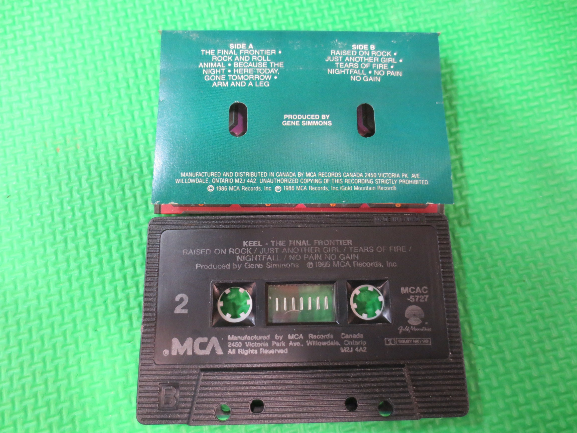 Keel – The Final Frontier (1986) Cassette