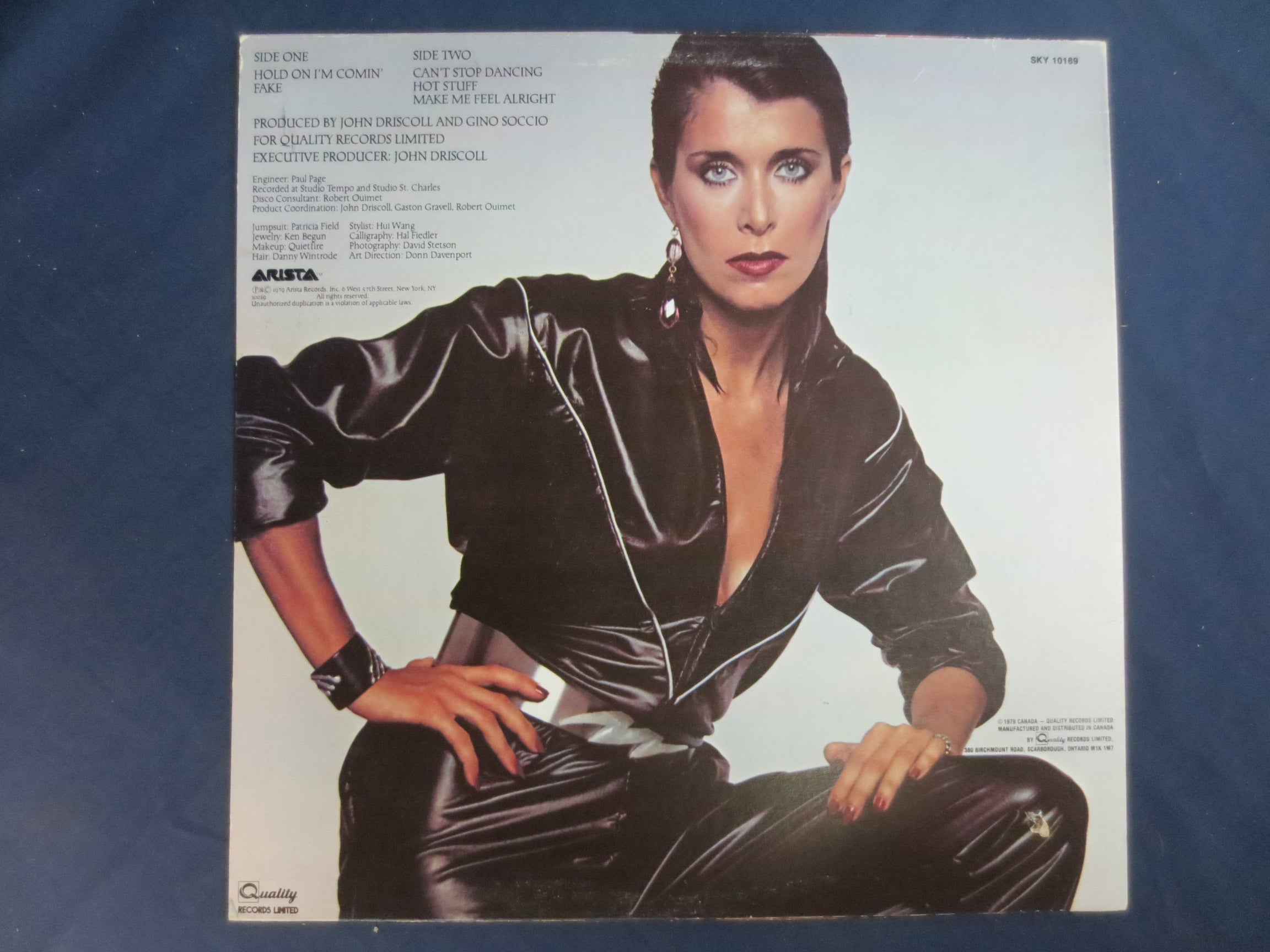 Karen Silver – Hold On I'm Comin' (1979) Vinyl LP