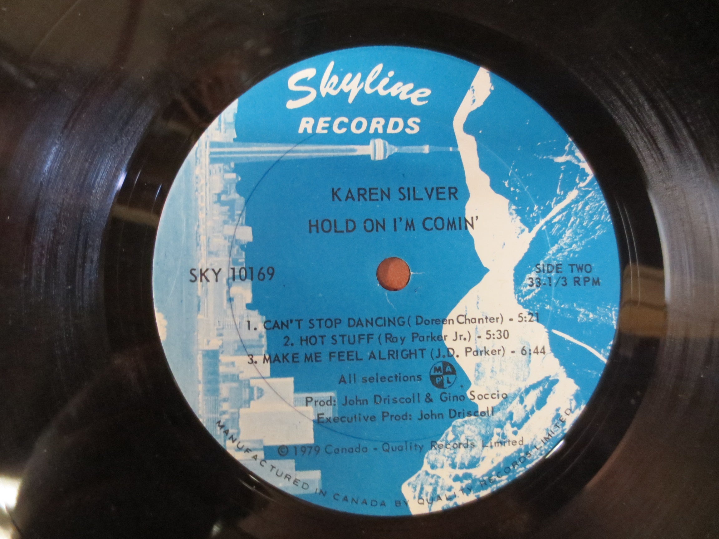 Karen Silver – Hold On I'm Comin' (1979) Vinyl LP