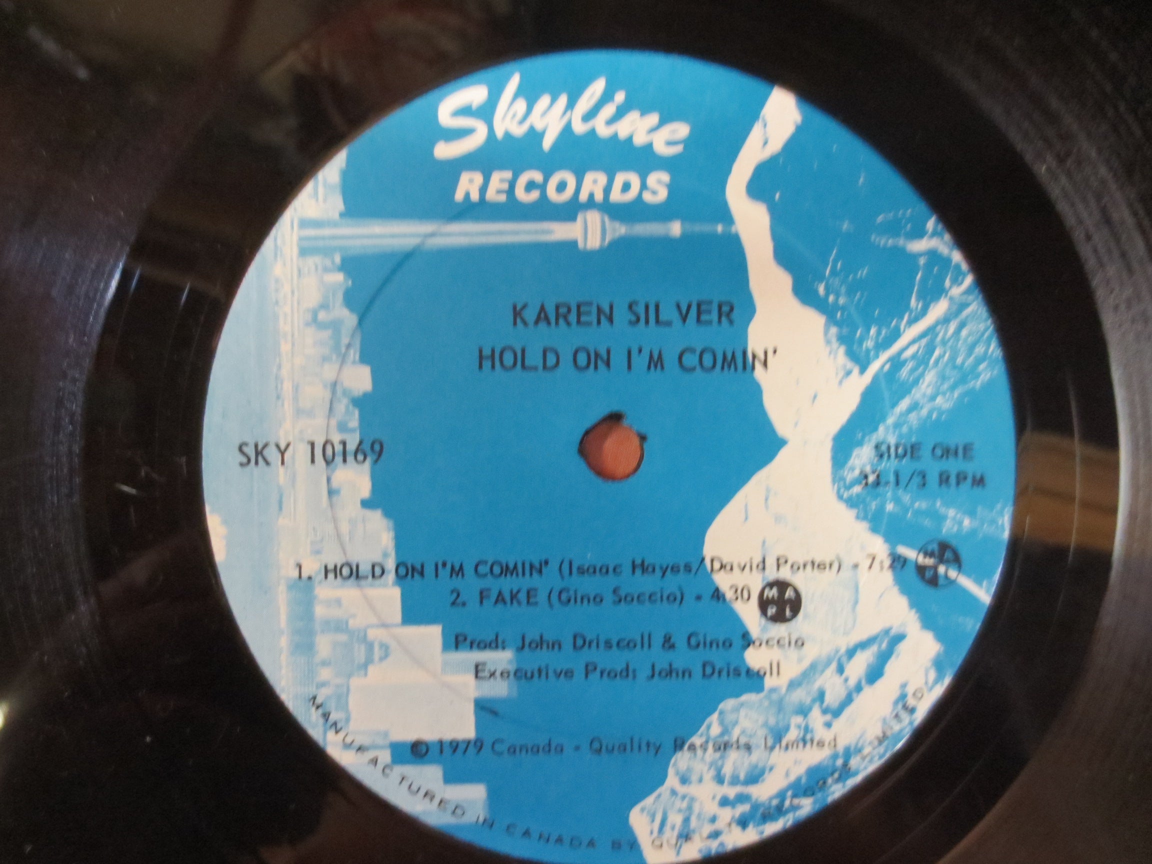 Karen Silver – Hold On I'm Comin' (1979) Vinyl LP