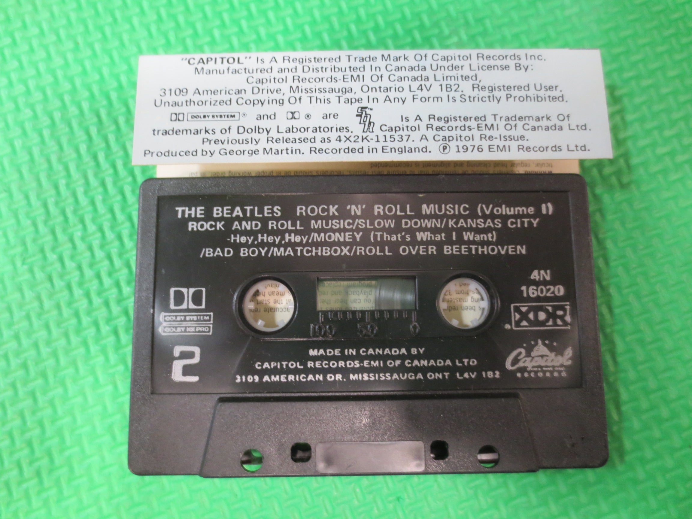 The Beatles – Rock and Roll Music Vol. 1 (1982) Cassette