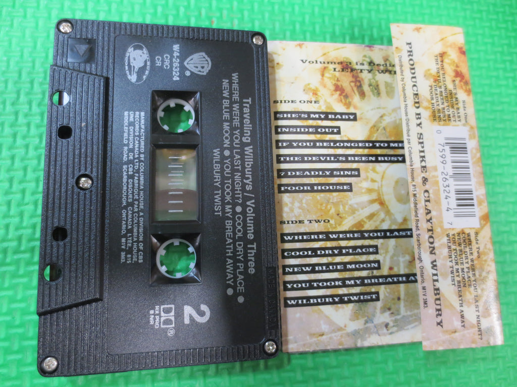 Traveling Wilburys – Volume 3 (1990) Cassette