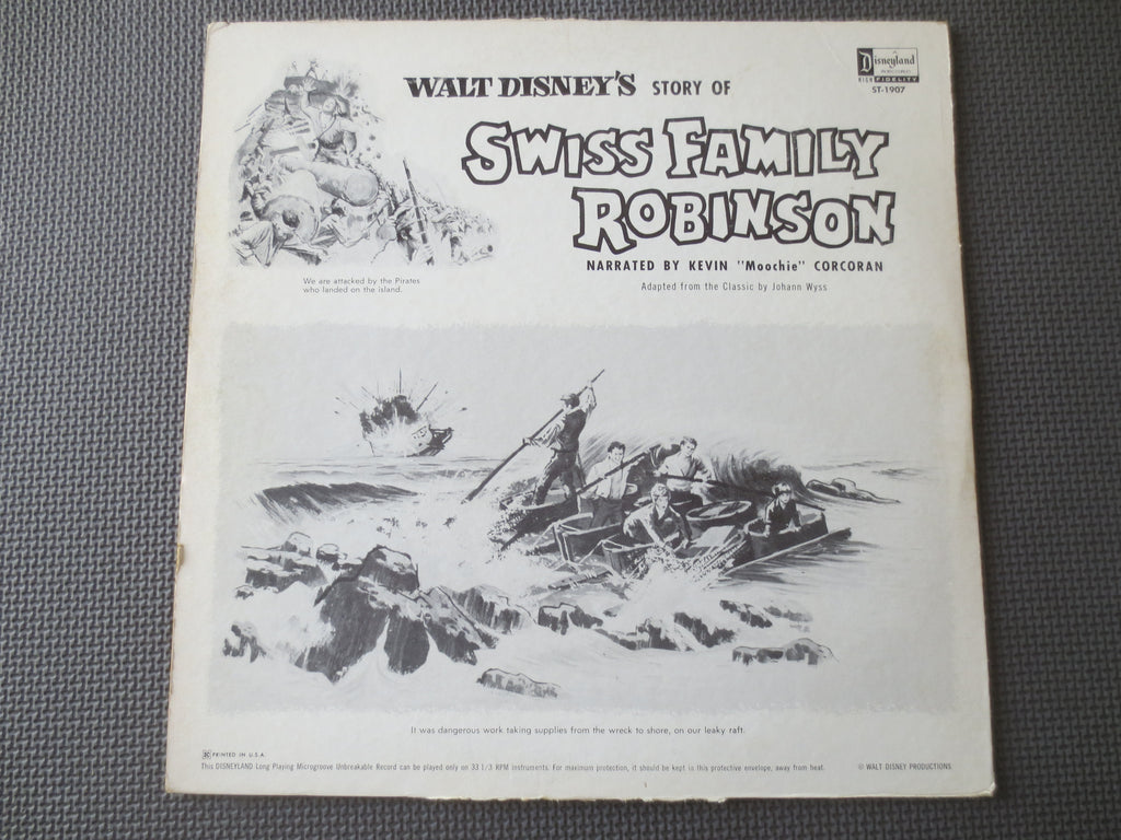 Swiss Family Robinson – Disneyland Records (1963) Vinyl LP