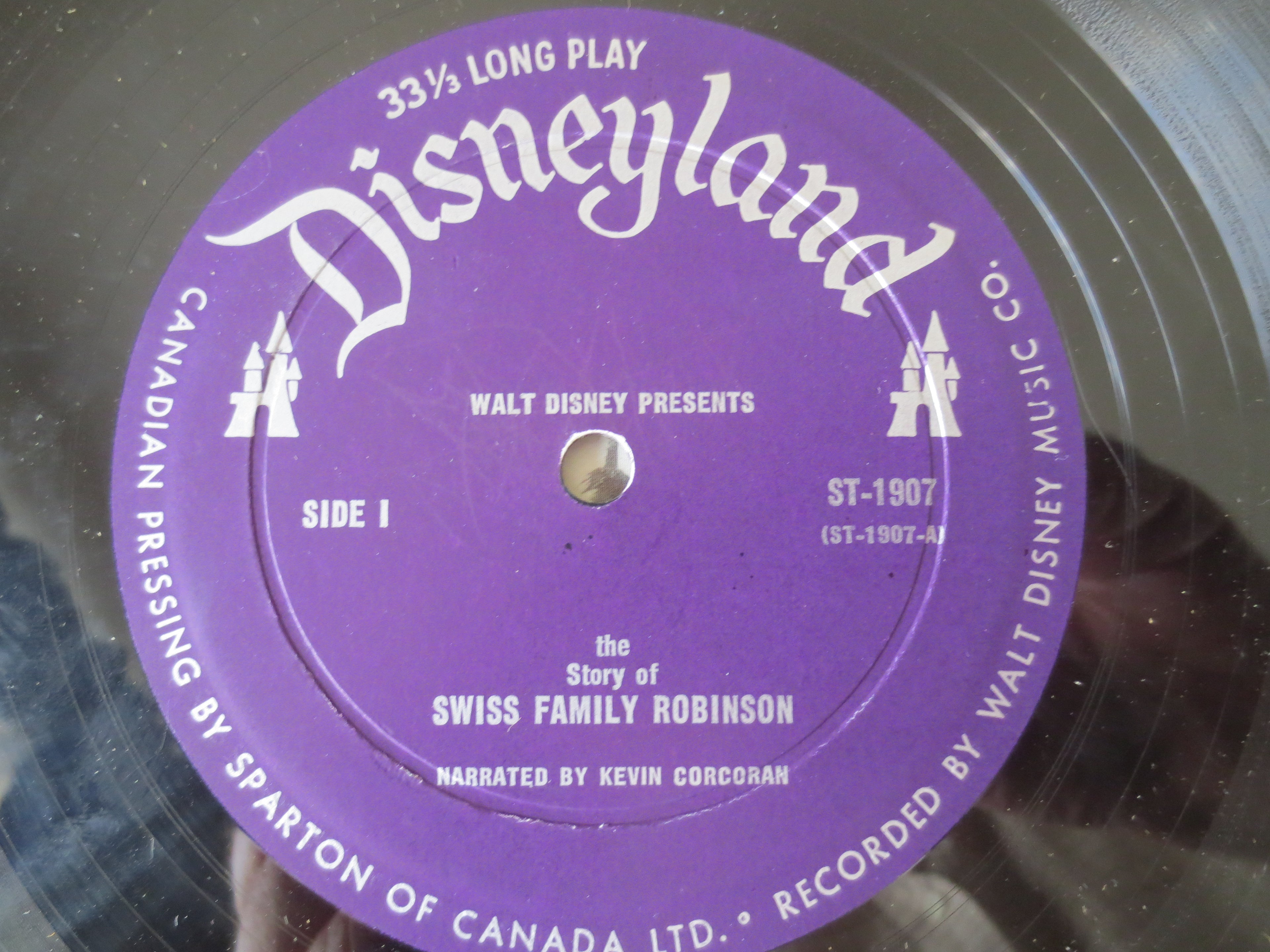 Swiss Family Robinson – Disneyland Records (1963) Vinyl LP