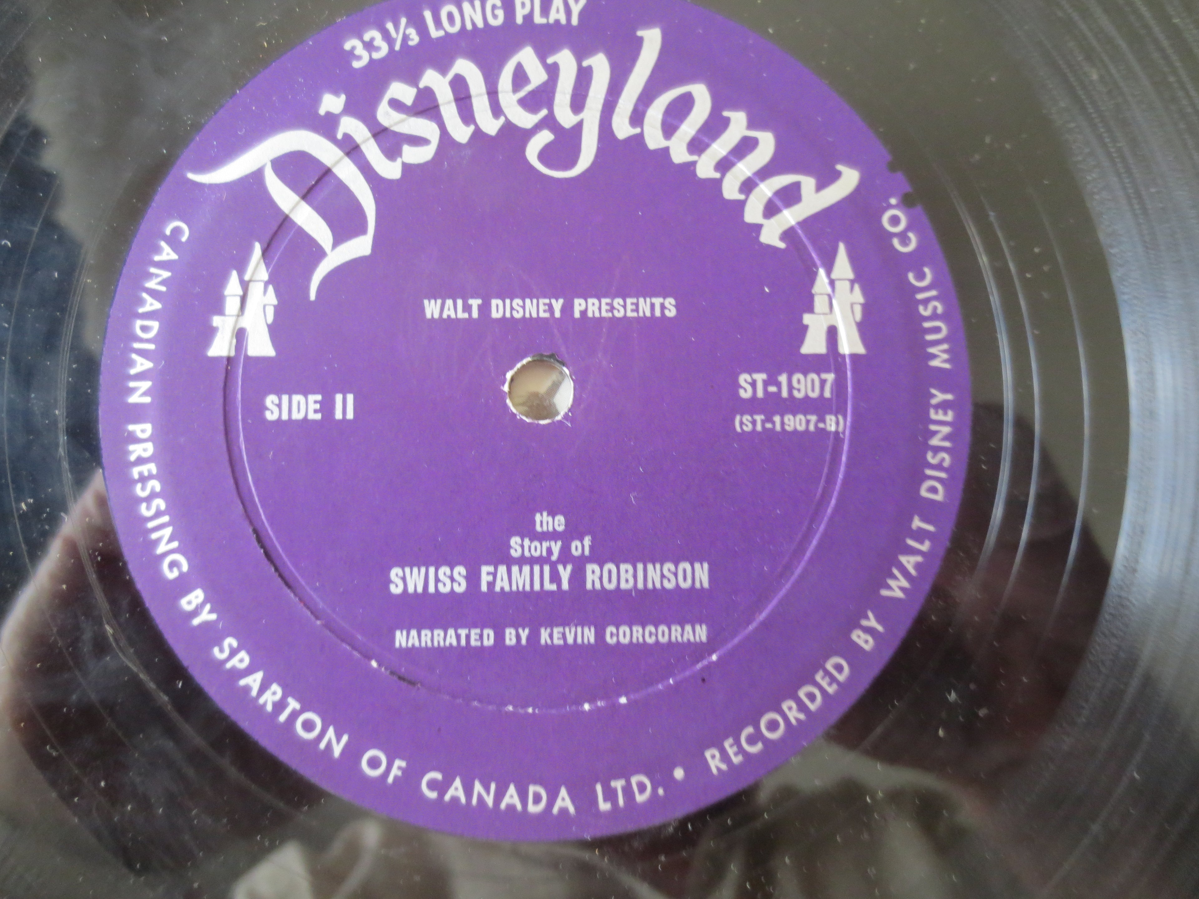 Swiss Family Robinson – Disneyland Records (1963) Vinyl LP
