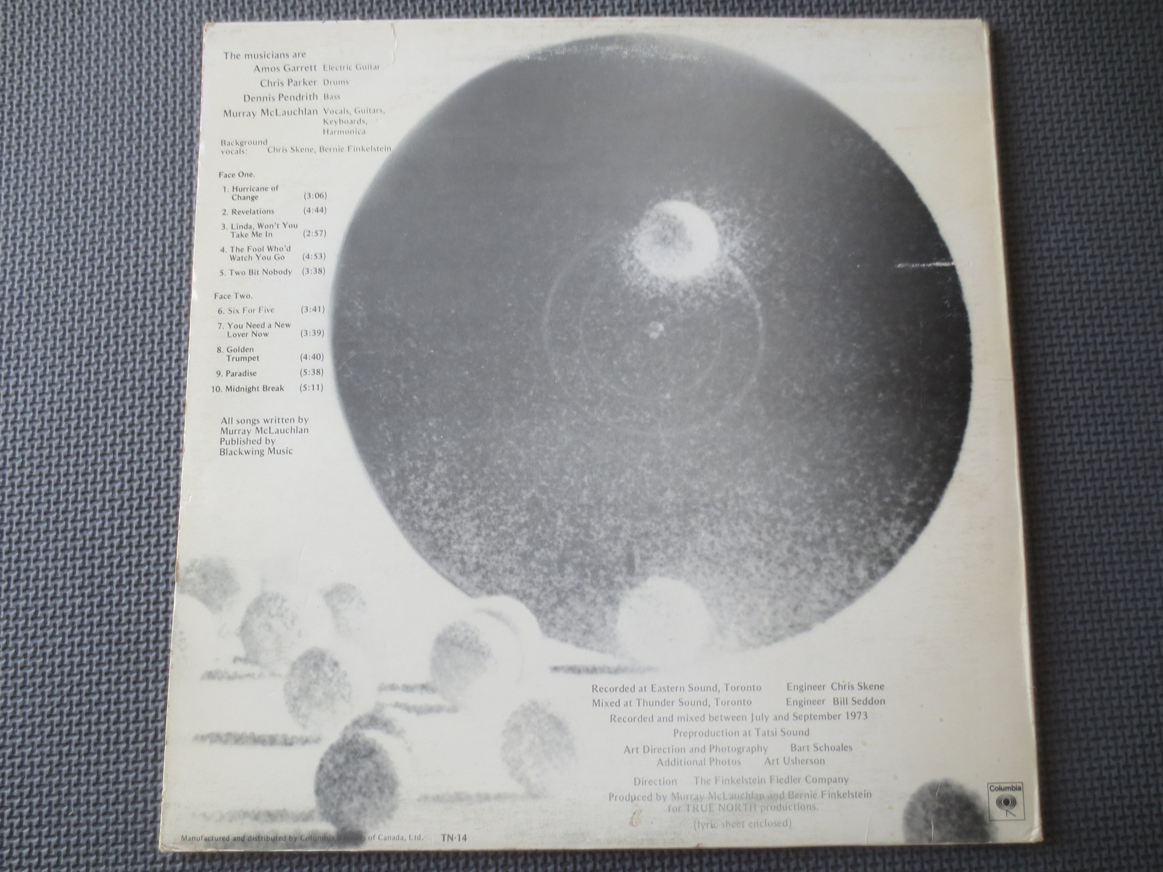 Murray McLauchlan – Day to Day Dust (1973) Vinyl LP