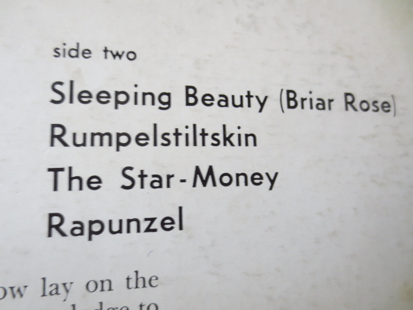 GRIMM FAIRY TALES, Kids Records, Childrens Album, Kids Album, Storybook Lps, Kids Lp, Fairy Tale Album, Lps, 1957 Records