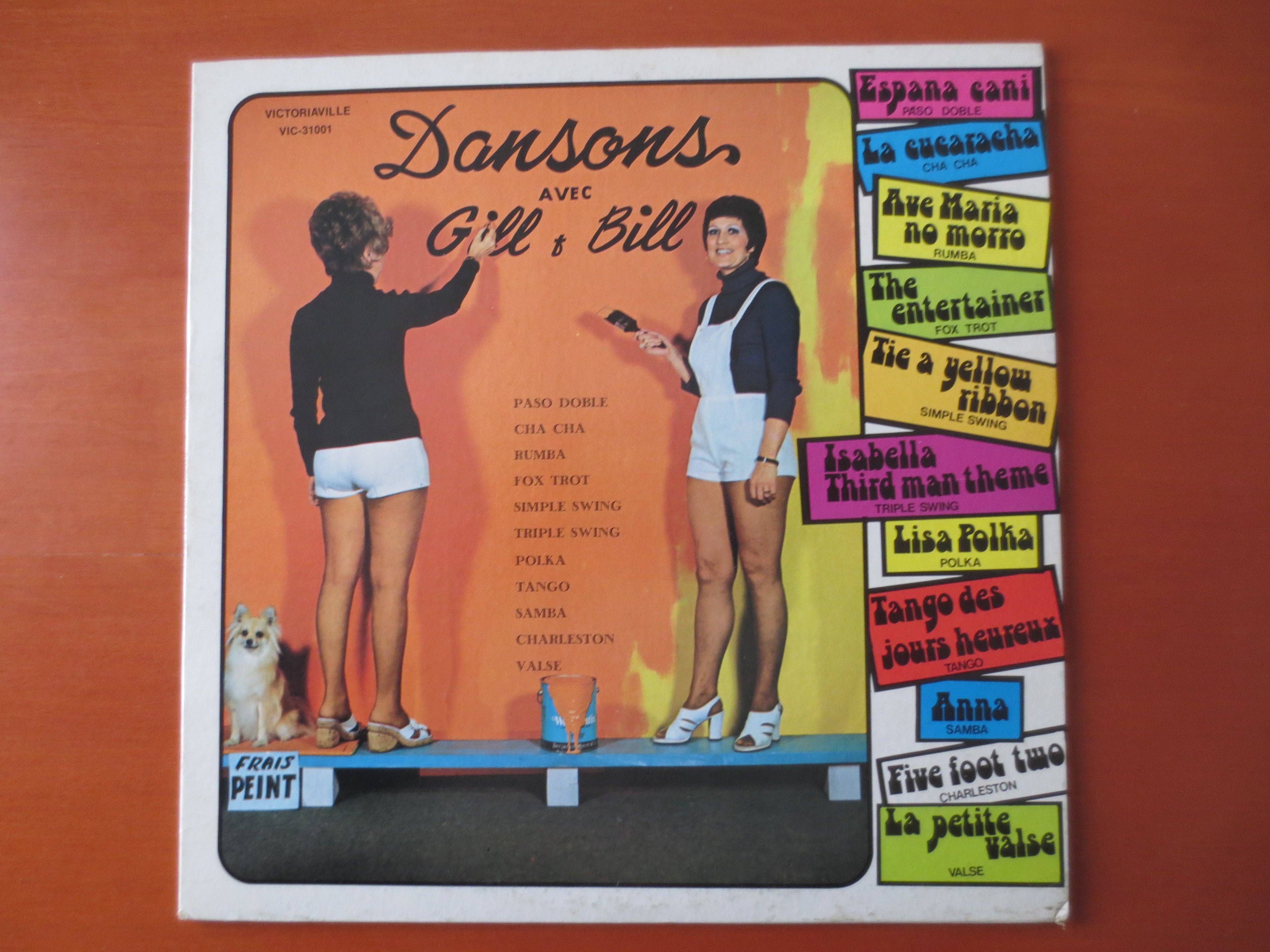 Gill and Bill – Dansons (1975) Vinyl LP