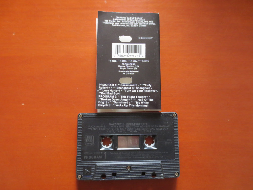 Nazareth – Greatest Hits (1976) Cassette