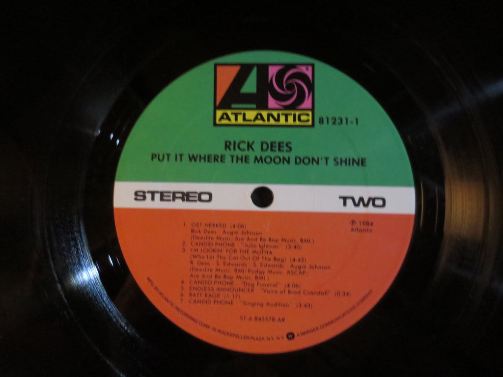Rick Dees – Put It Where the Sun Don't Shine (1984) Vinyl LP