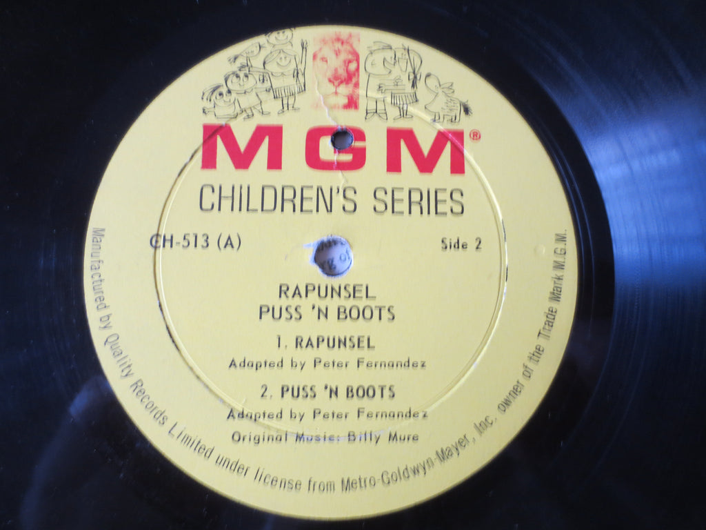 Gulliver's Travels / Rapunzel / Puss 'N' Boots (1962) Vinyl LP
