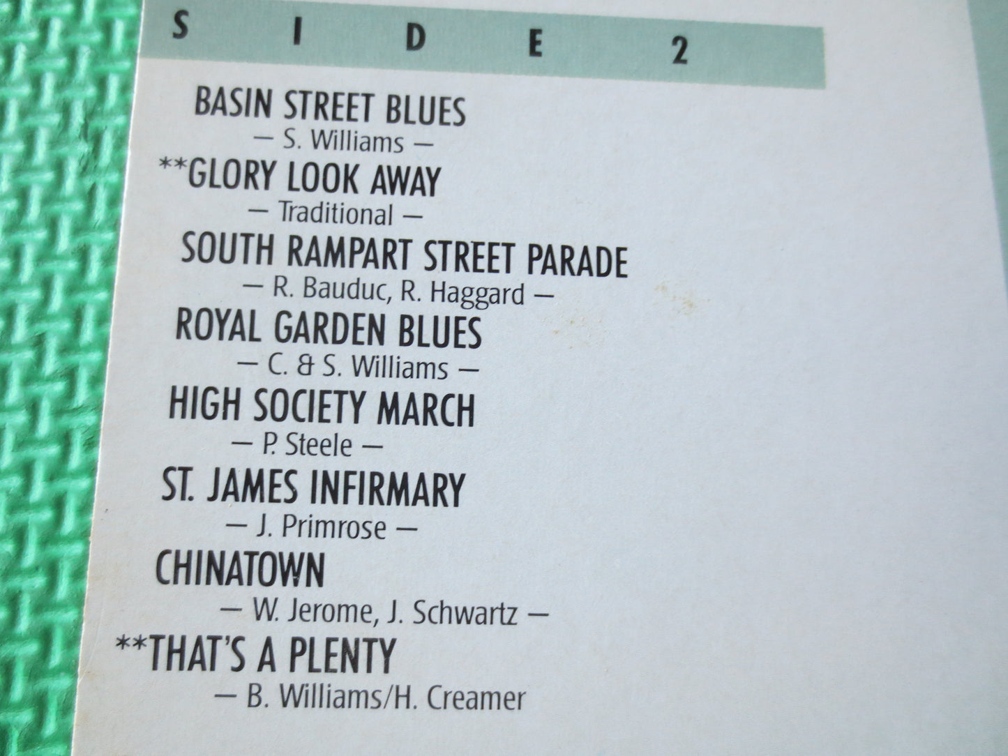 Canadian BRASS, BASIN STREET, Ragtime Records, Dixieland Records, Vintage Vinyl, Record Vinyl, Record, Vinyl, 1986 Records
