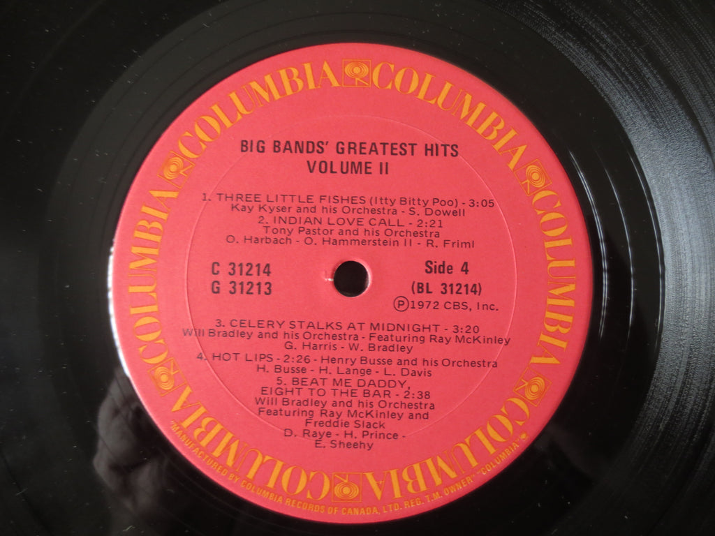 Various Artists – Big Bands Greatest Hits Volume 2 (1972) Double Vinyl LP
