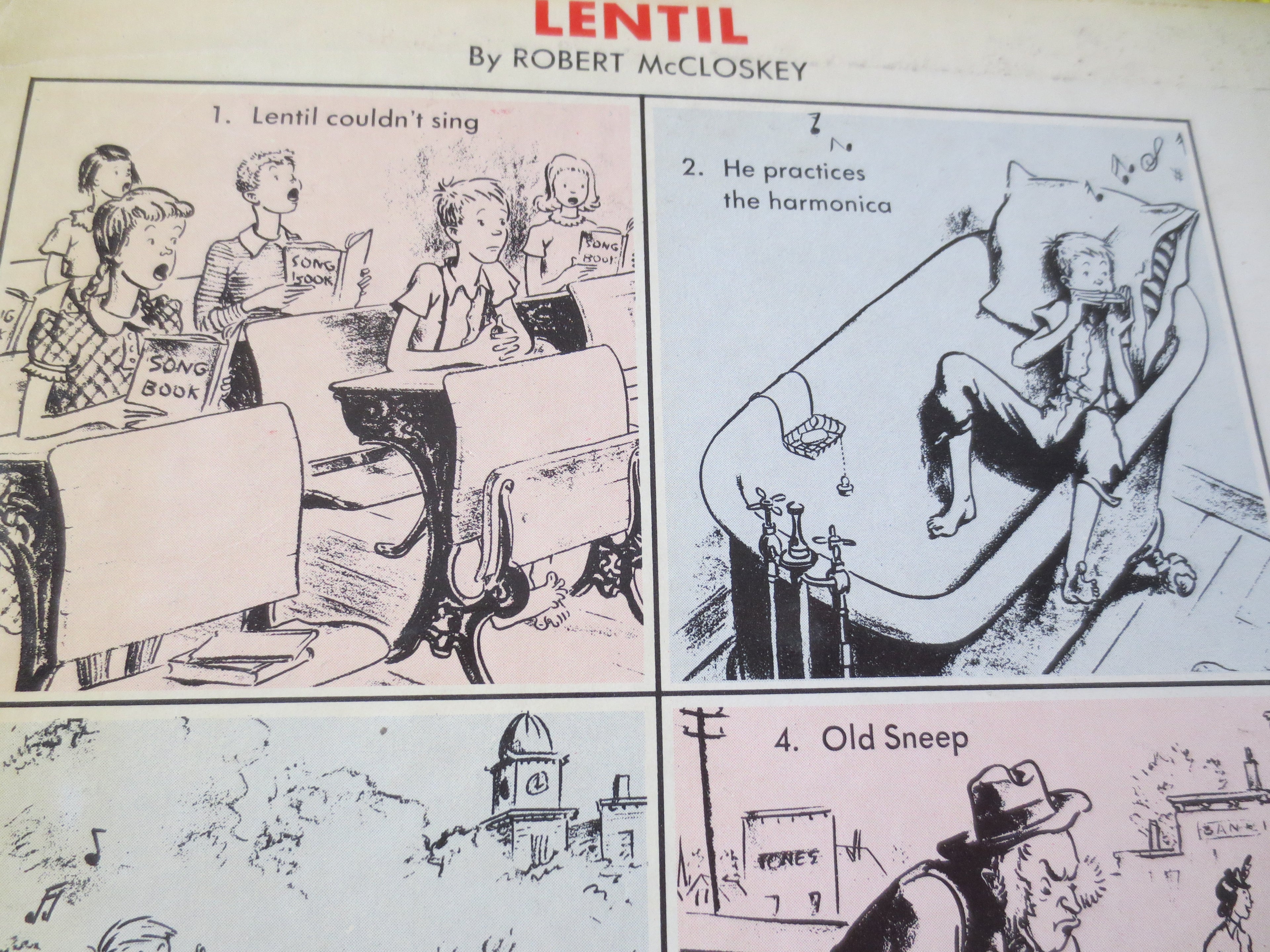 Picture Book Parade: Stone Soup / Lentil – Children's Vinyl LP (1961)