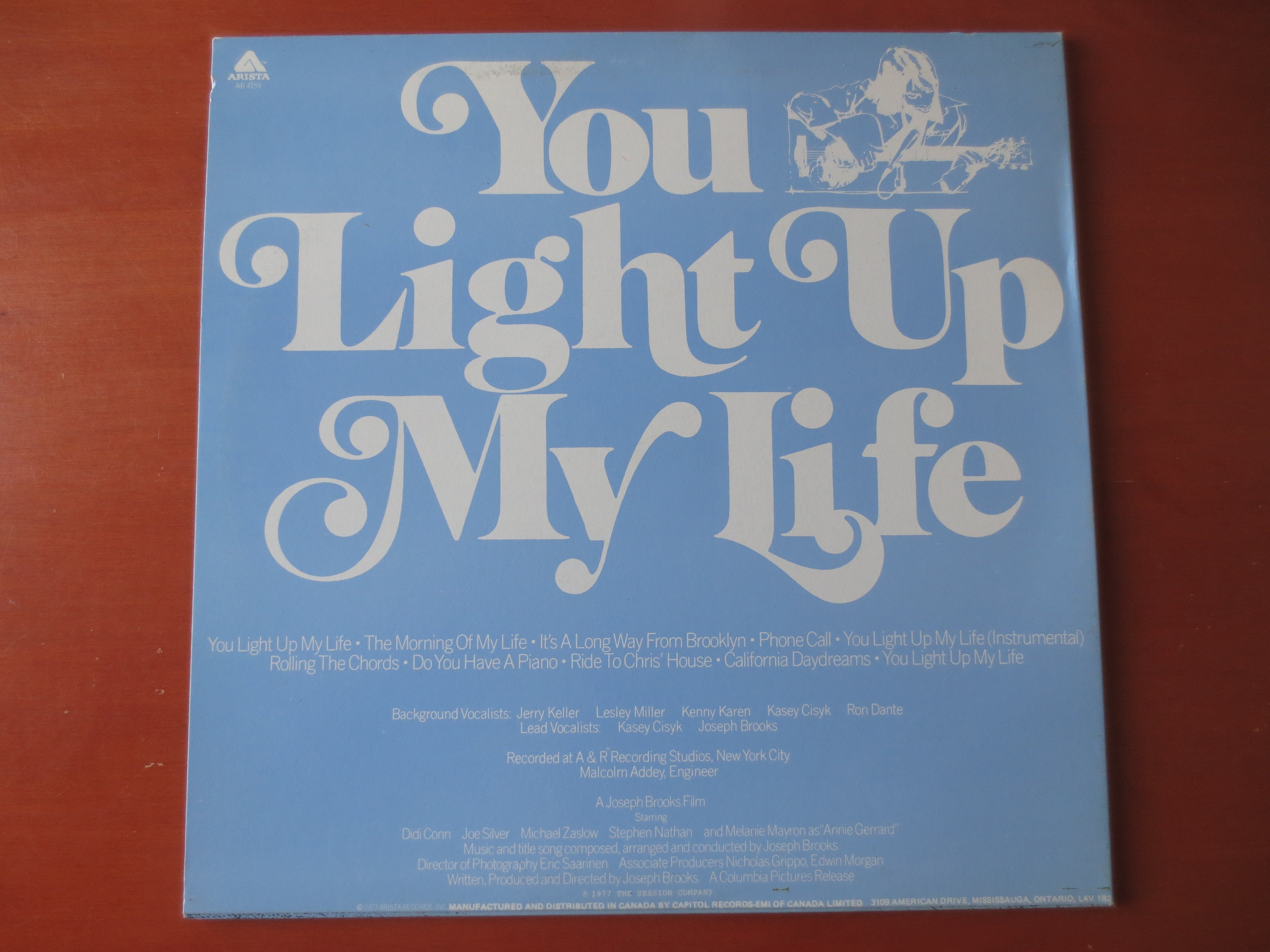 You Light Up My Life – Original Soundtrack (1977) Vinyl LP