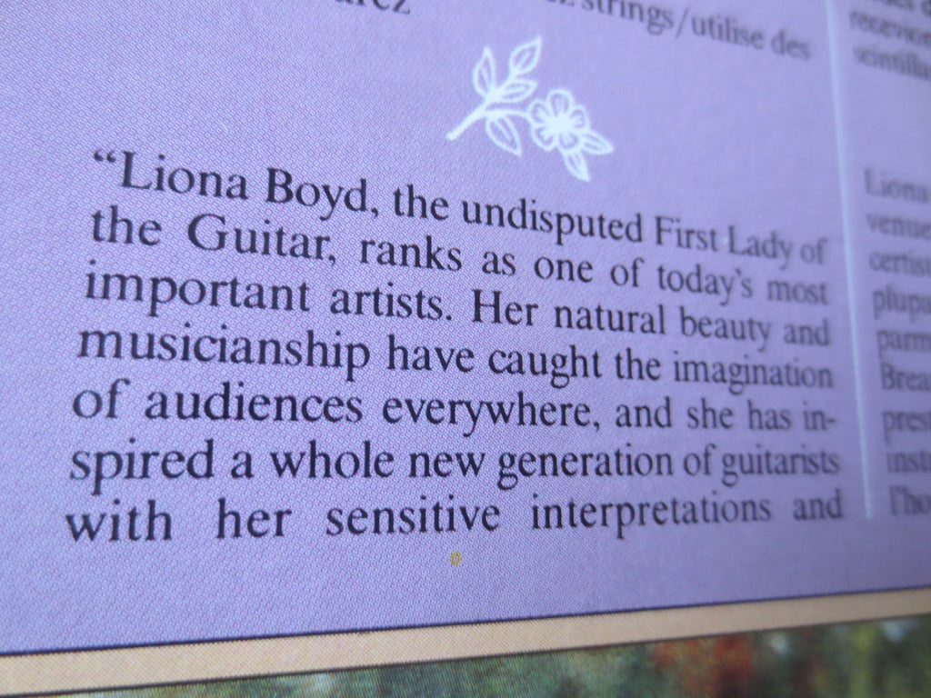Liona Boyd – The Best of Liona Boyd (1982) Vinyl LP