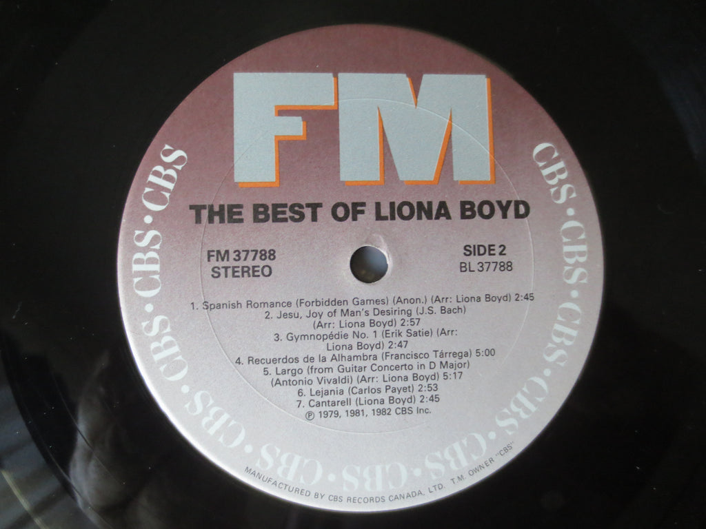 Liona Boyd – The Best of Liona Boyd (1982) Vinyl LP