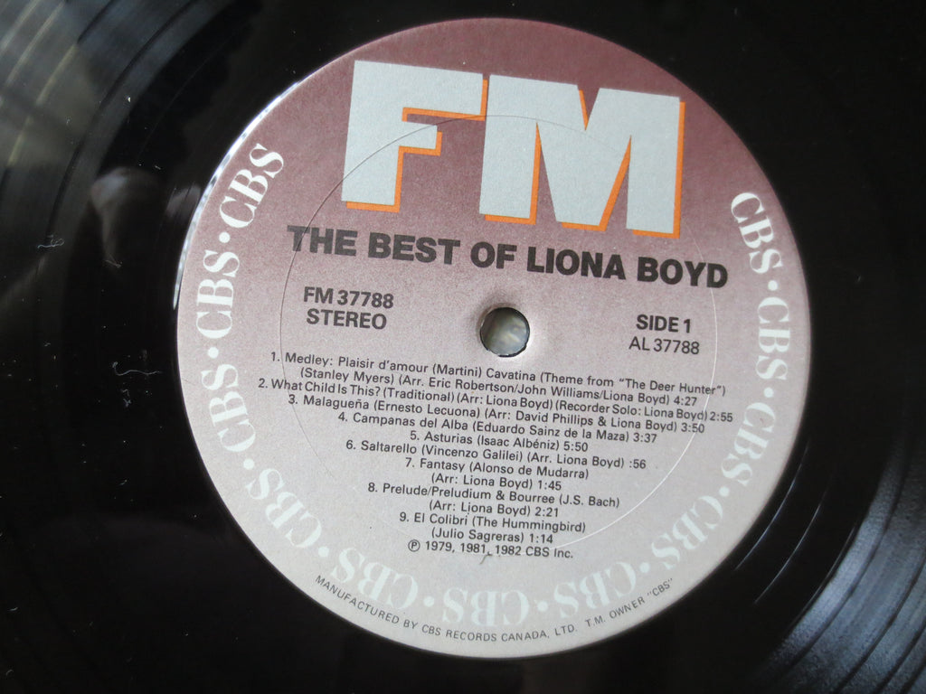 Liona Boyd – The Best of Liona Boyd (1982) Vinyl LP