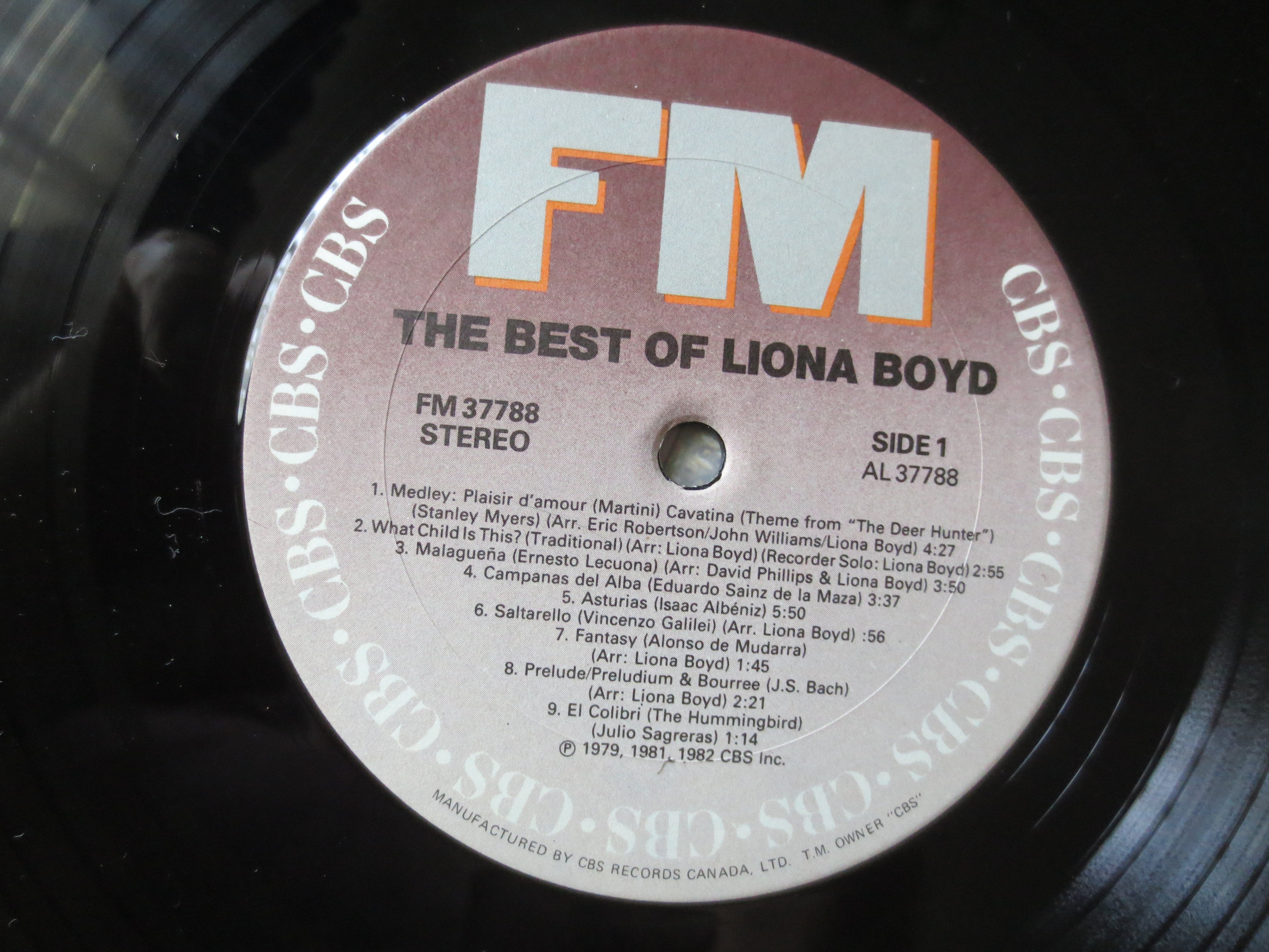 Liona Boyd – The Best of Liona Boyd (1982) Vinyl LP