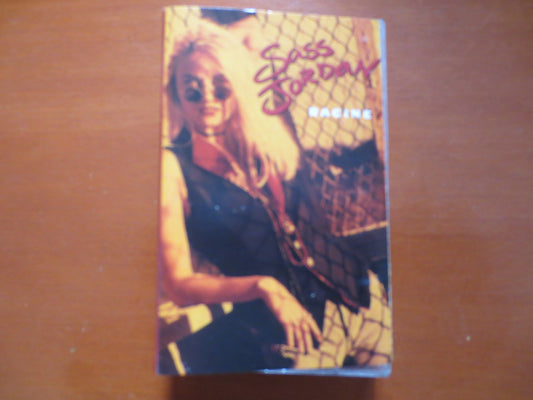 SASS JORDAN Tape, RACINE Tape, Sass Jordan Album, Sass Jordan Music, Sass Jordan Lp, Tape Cassette, Cassette, 1992 Cassette