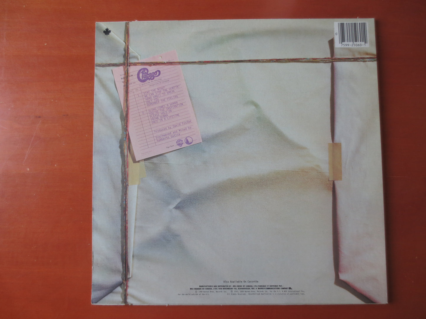CHICAGO, CHICAGO 17, CHICAGO Records, Vintage Vinyl, Record Vinyl, lps, Vinyl Record, Vinyl Lps, Rock Record, 1984 Records