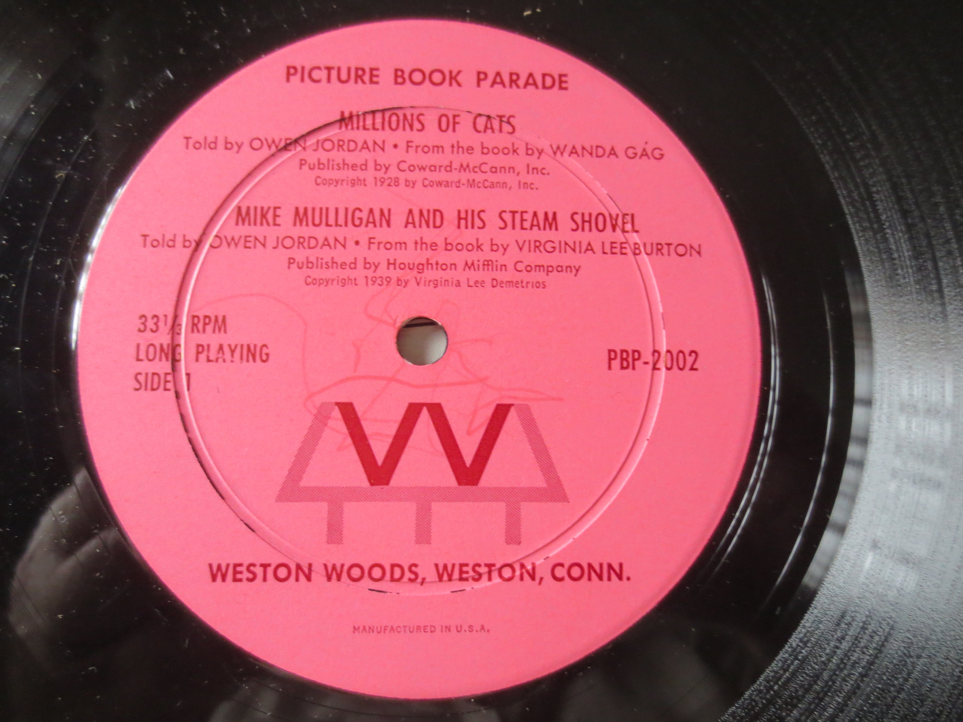 Picture Book Parade – Children's Vinyl LP (1961)