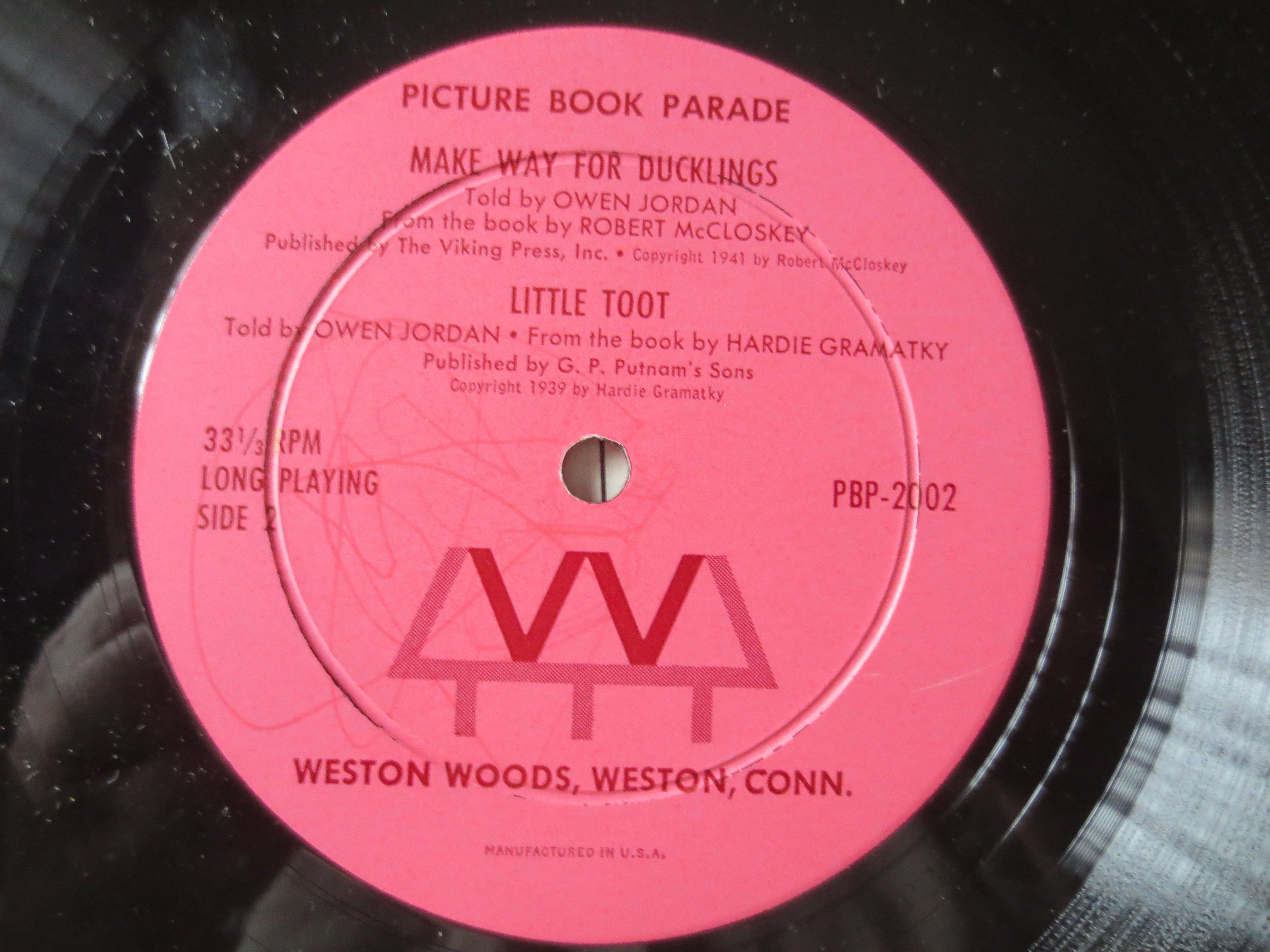 Picture Book Parade – Children's Vinyl LP (1961)