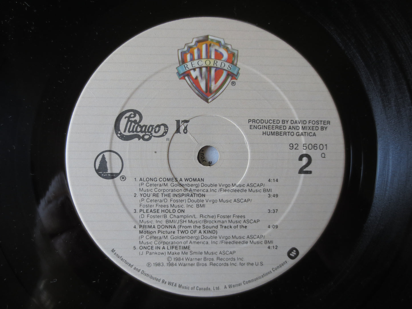 CHICAGO, CHICAGO 17, CHICAGO Records, Vintage Vinyl, Record Vinyl, lps, Vinyl Record, Vinyl Lps, Rock Record, 1984 Records