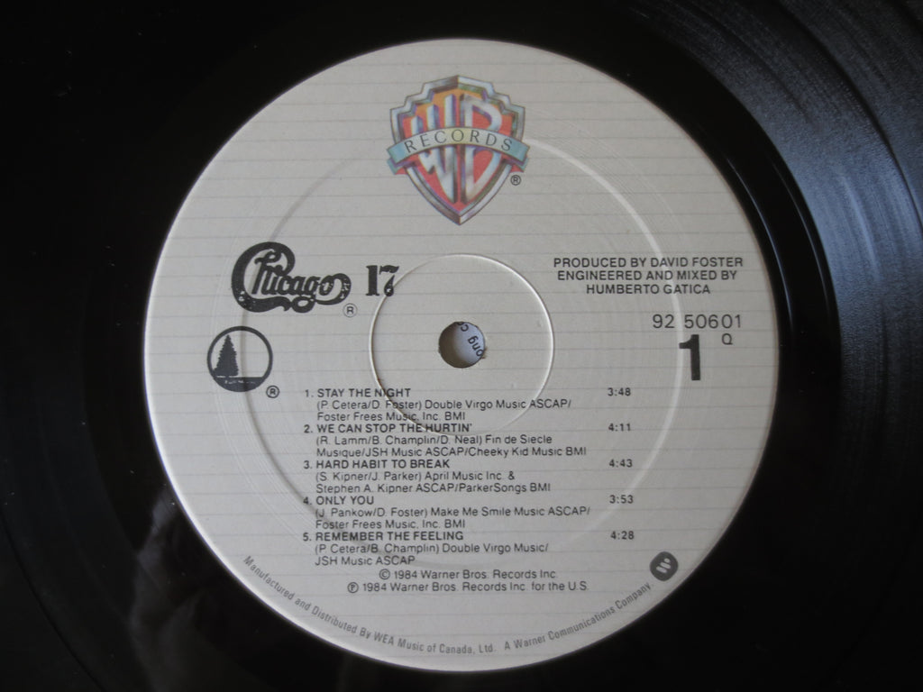 Chicago – Chicago 17 (1984) Vinyl LP