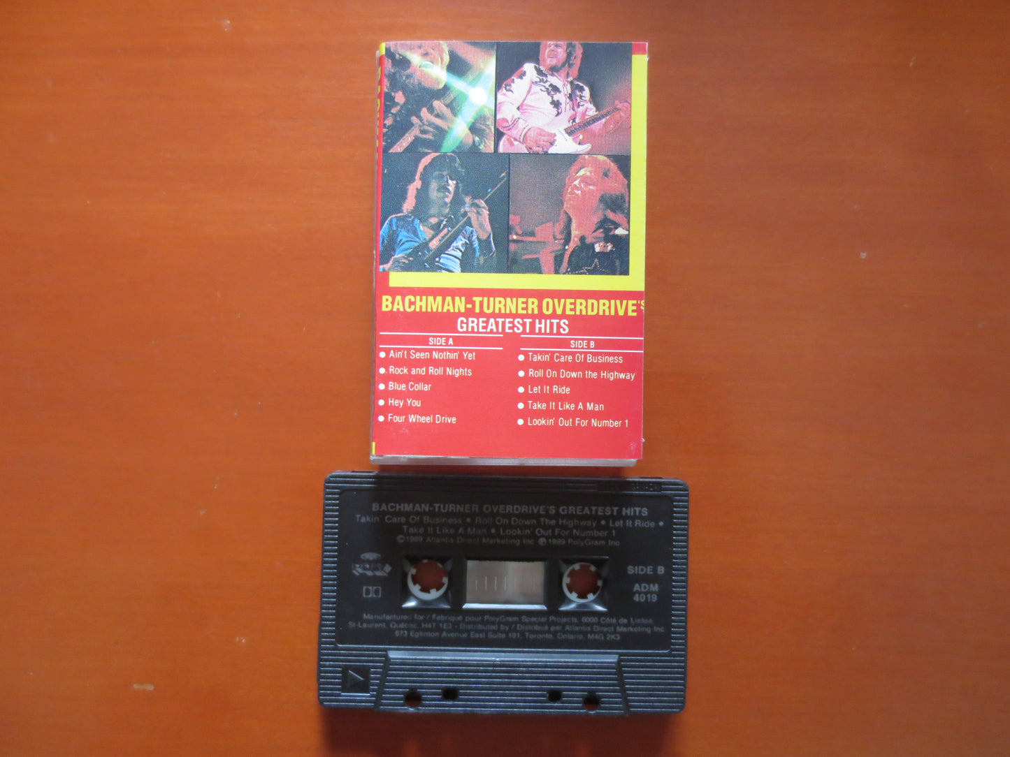 BTO Tape, GREATEST Hits Tape, BTO Album, Bto Music, Bto Song, Bto Tape Cassette, Bto Cassette, Rock Cassette, 1989 Cassette