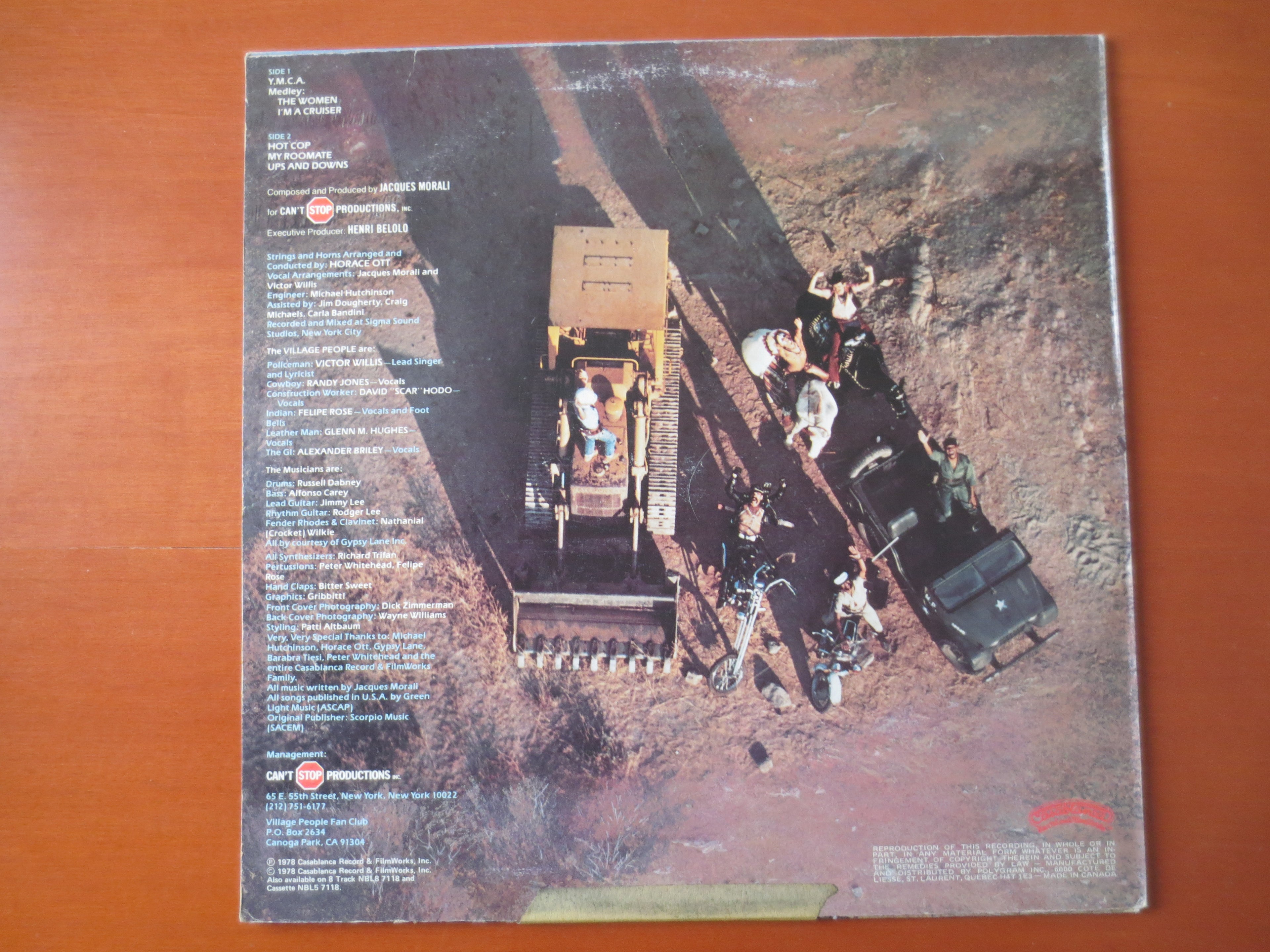 Village People – Cruisin' (1978) Vinyl LP