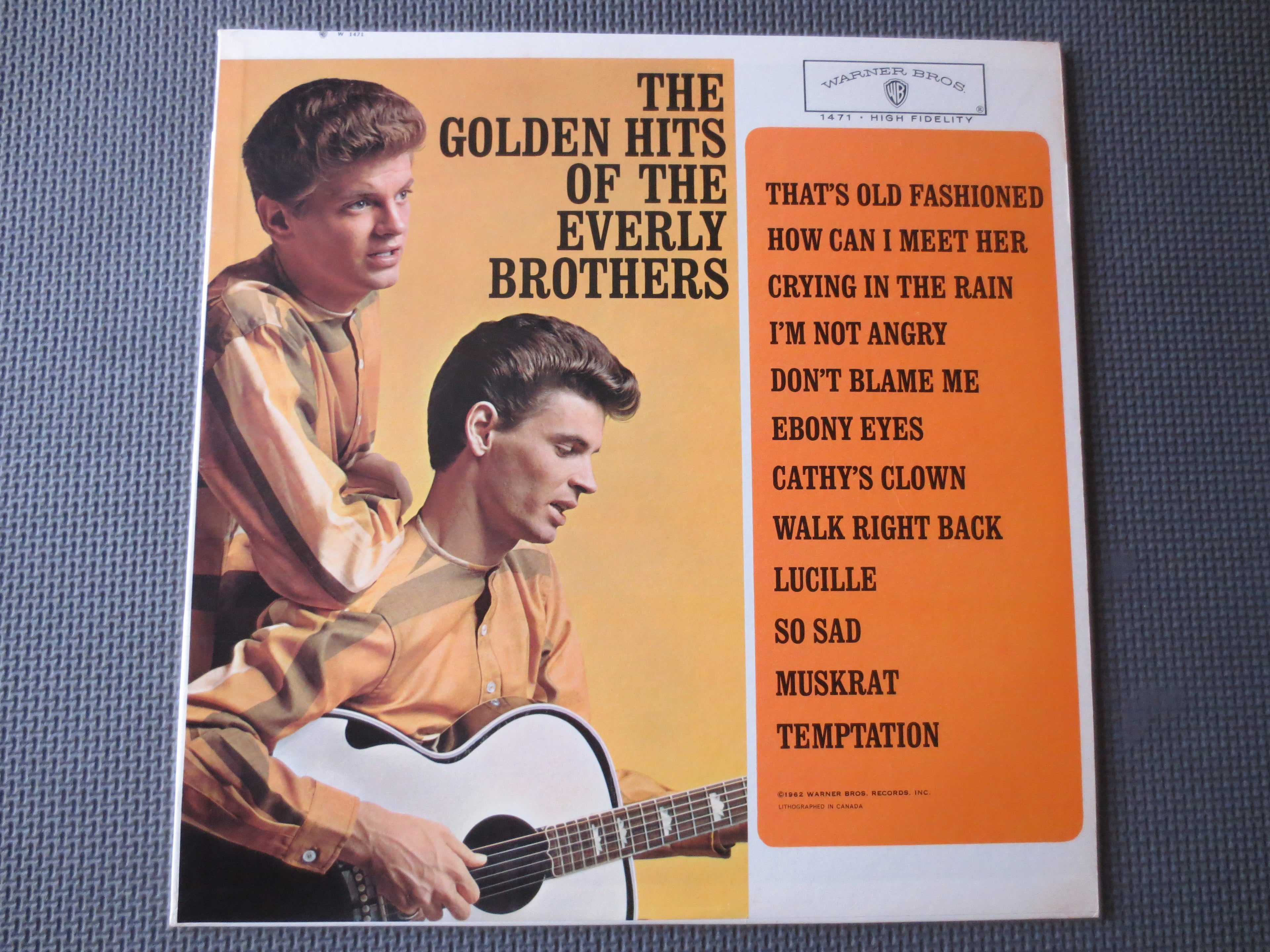 The Everly Brothers – The Golden Hits of the Everly Brothers (1962) Vinyl LP