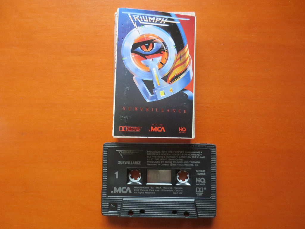 Triumph – Surveillance (1987) Cassette