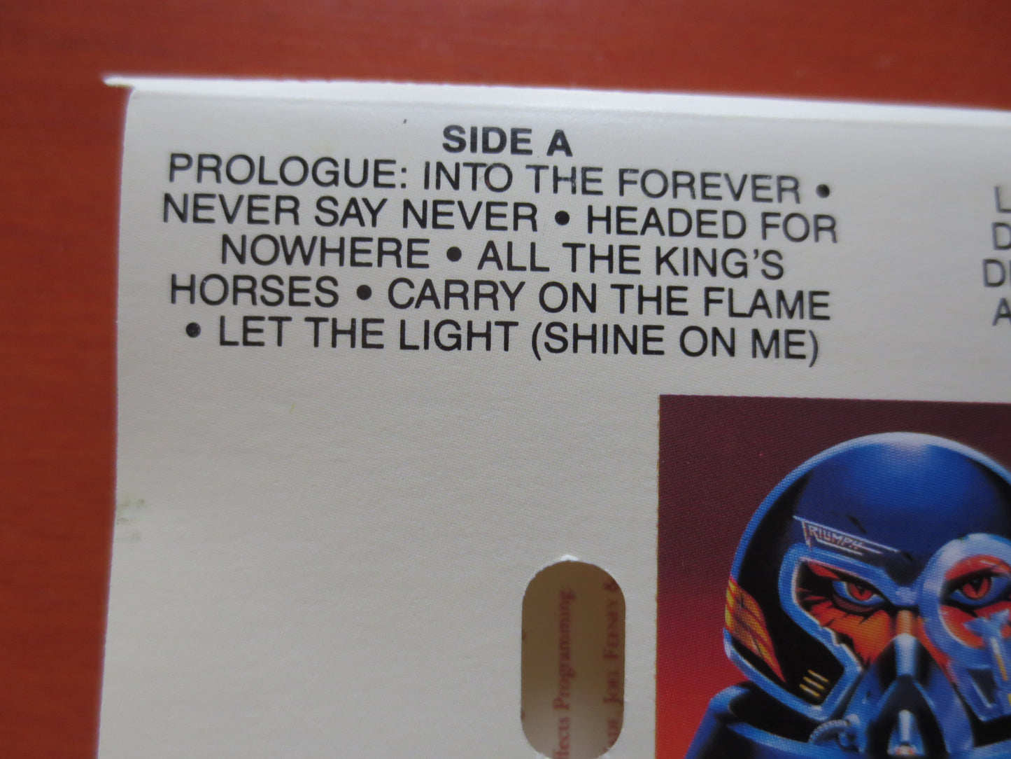 TRIUMPH Tape, SURVEILLANCE Tape, TRIUMPH Album, Triumph Music, Triumph Song, Tape Cassette, Rock Cassette, 1987 Cassette