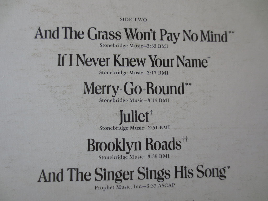 Neil Diamond – And the Singer Sings His Songs (1976) Vinyl LP