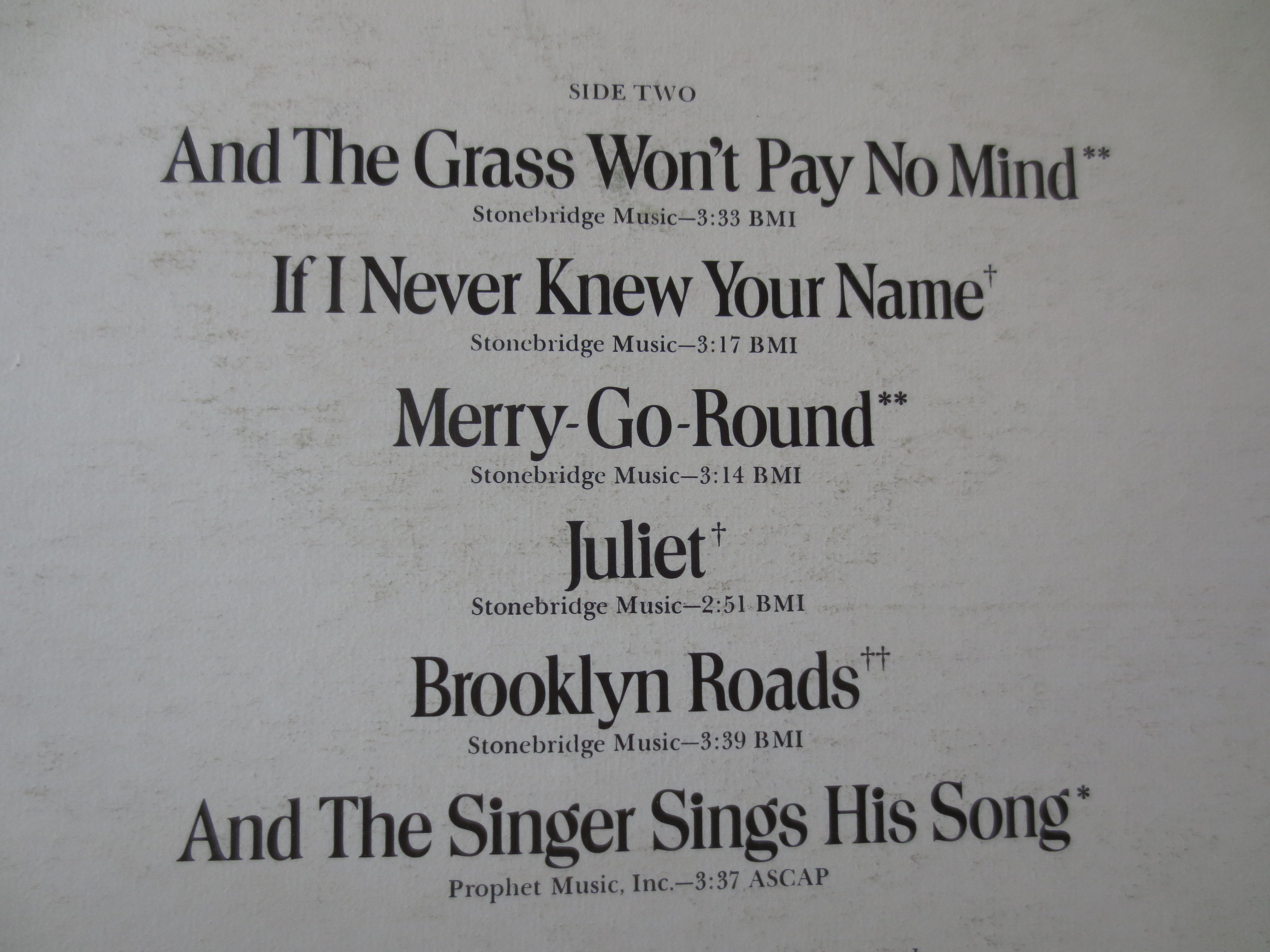 Neil Diamond – And the Singer Sings His Songs (1976) Vinyl LP