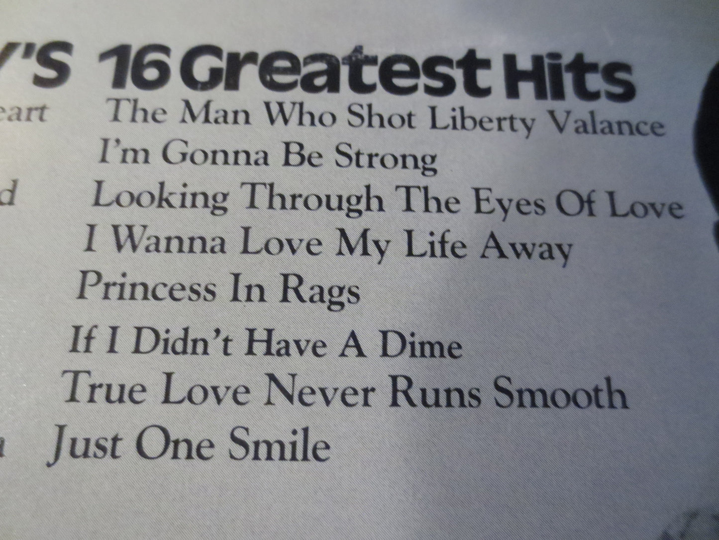 GENE PITNEY, 16 GREATEST Hits, Pop Records, Gene Pitney Record Vinyl, Gene Pitney Album, Gene Pitney Lp,  Lps, 1975 Records