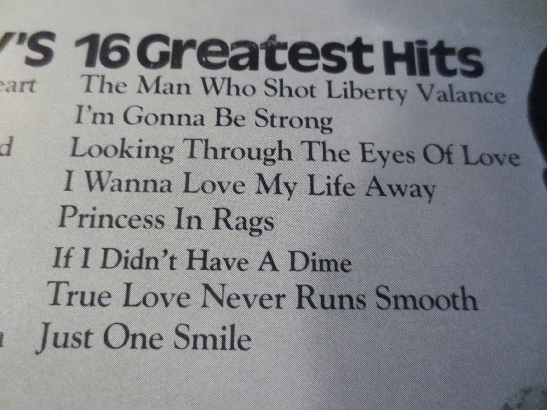 Gene Pitney – 16 Greatest Hits (1975) [Vinyl LP]