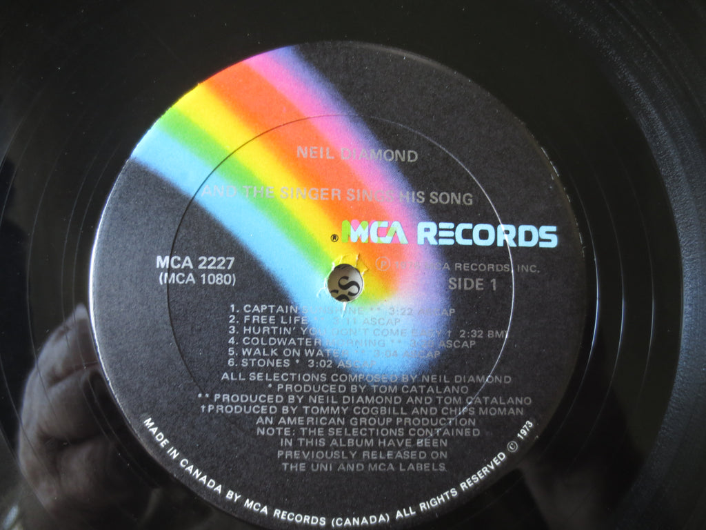 Neil Diamond – And the Singer Sings His Songs (1976) Vinyl LP