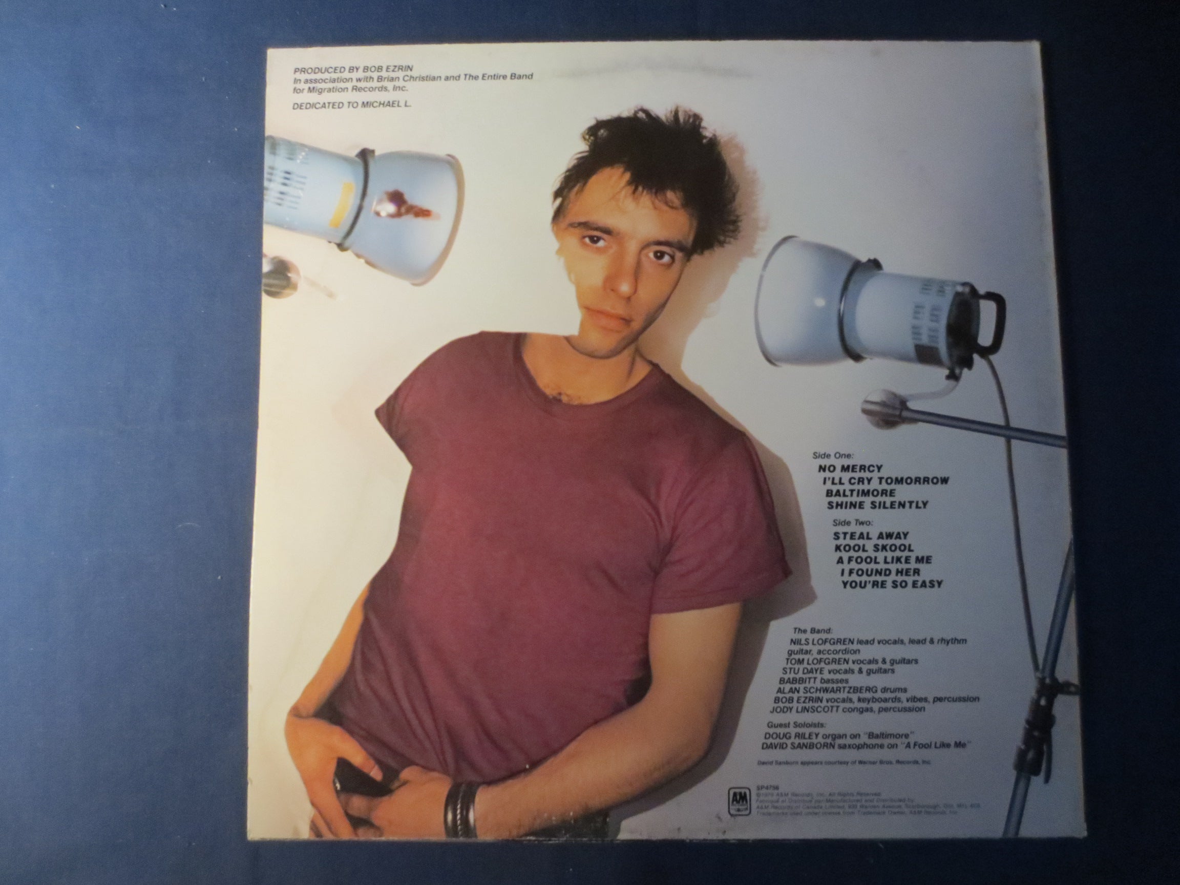 Nils Lofgren – Nils (1979) Vinyl LP